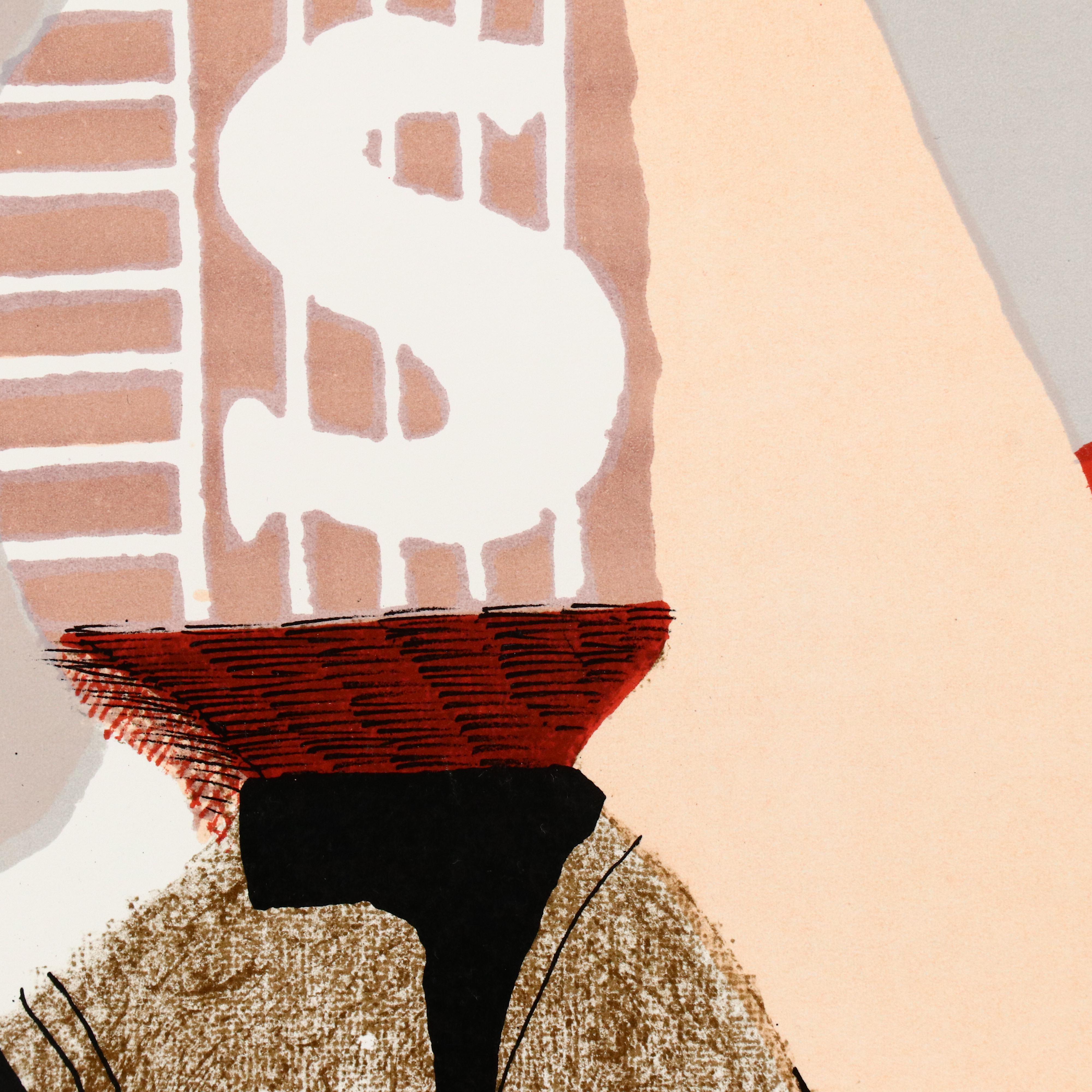 Max Papart Lithograph Exhibition Poster for Washington International Art Fair