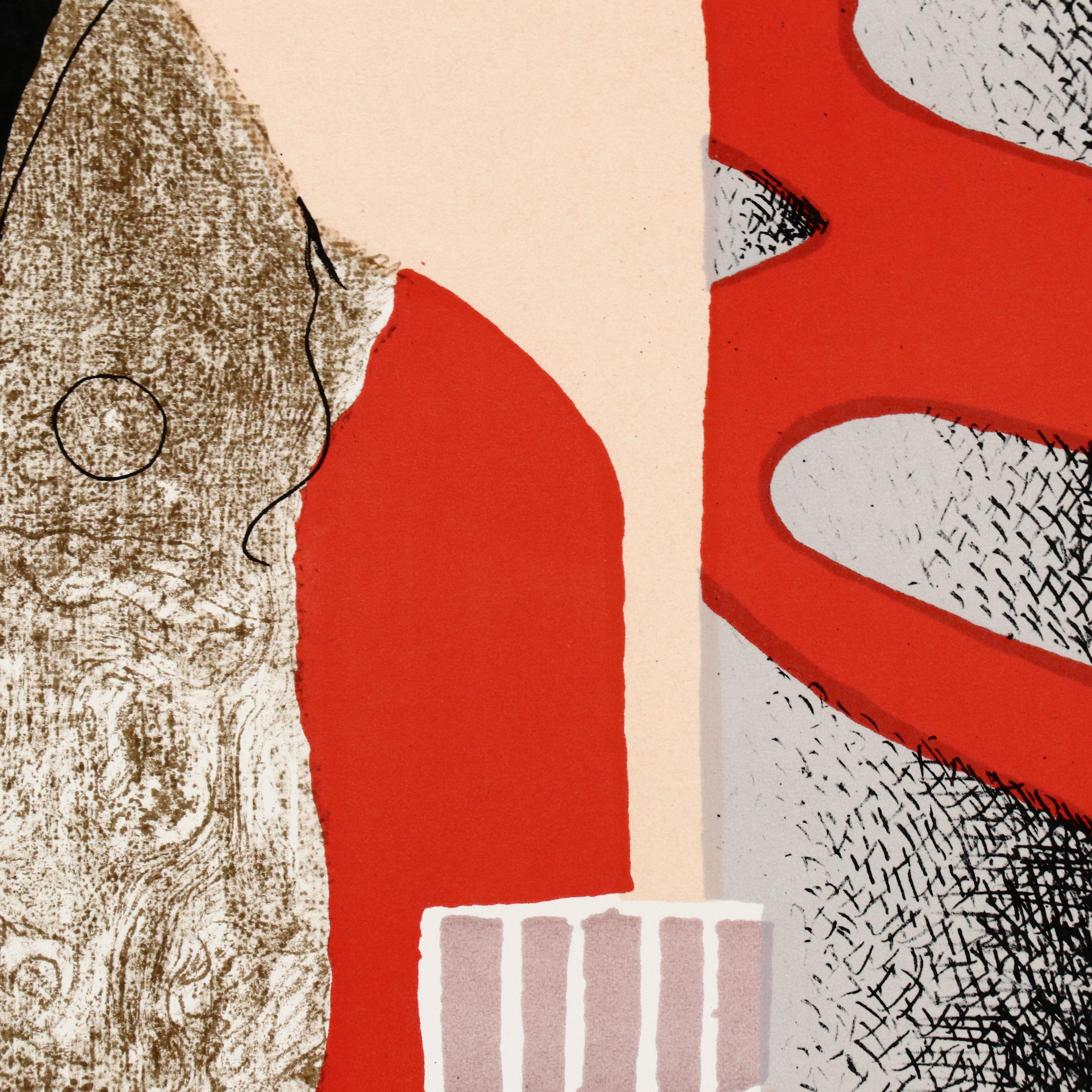 Max Papart Lithograph Exhibition Poster for Washington International Art Fair