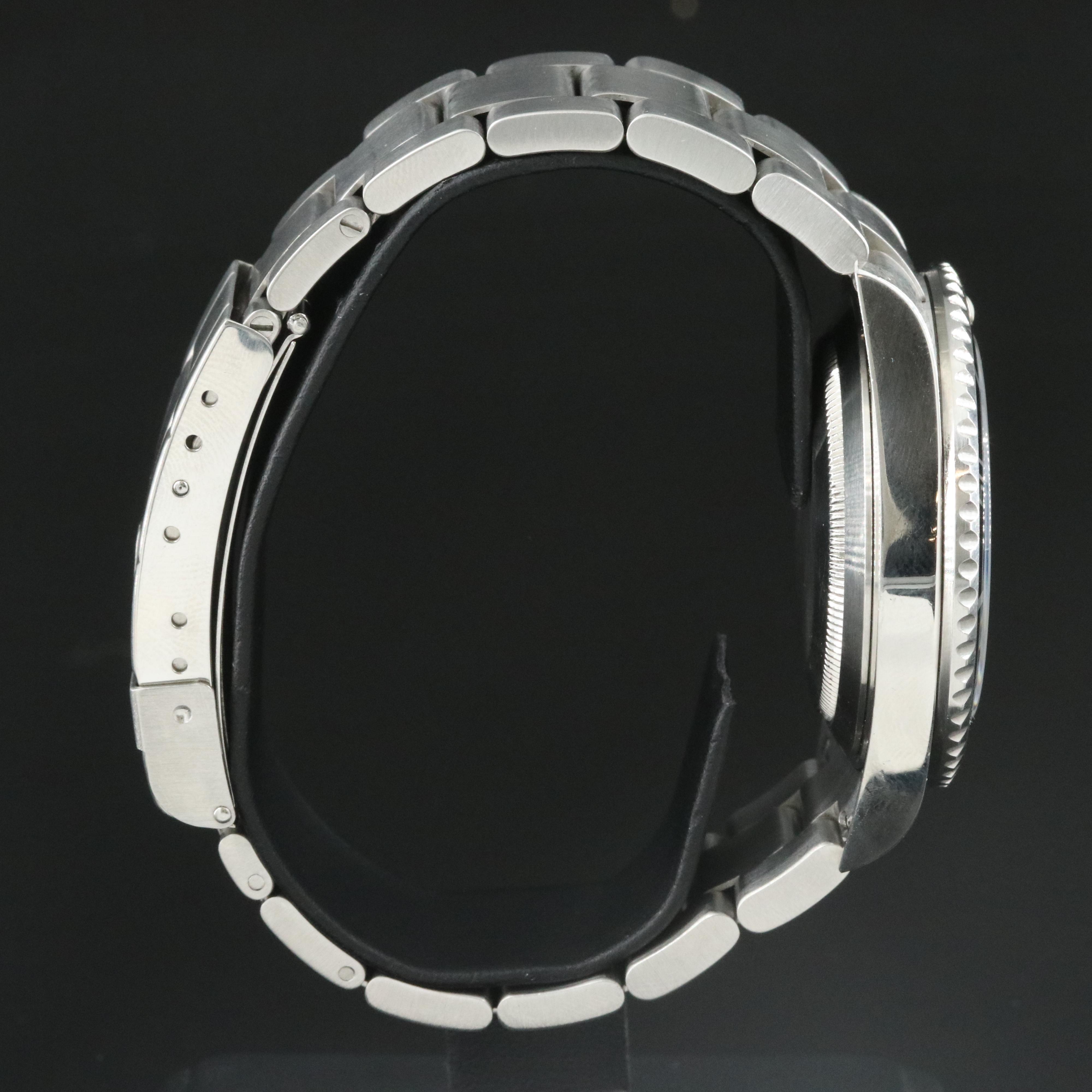 Rolex Submariner 16610 T Black 40mm Steel Automatic Watch