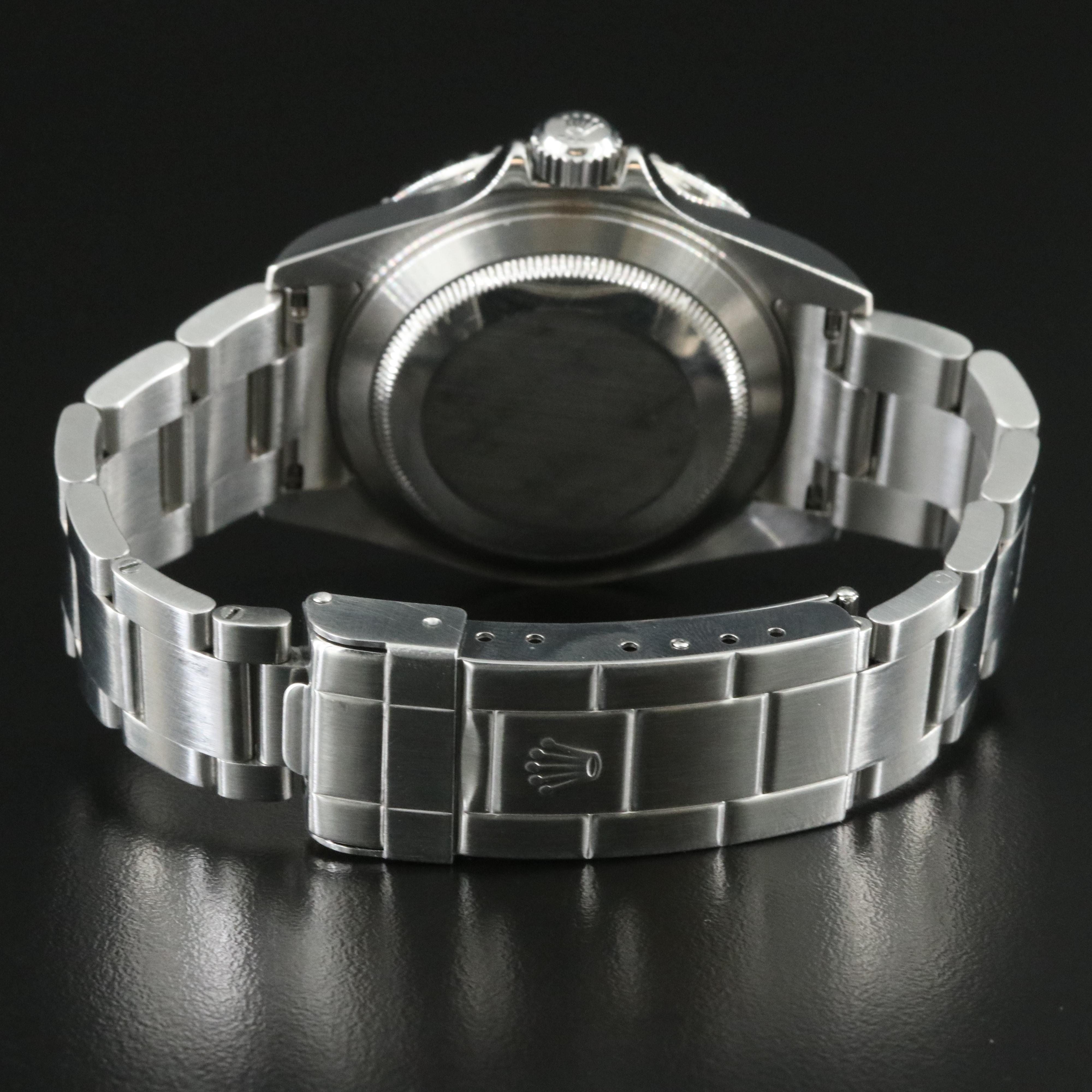 Rolex Submariner 16610 T Black 40mm Steel Automatic Watch