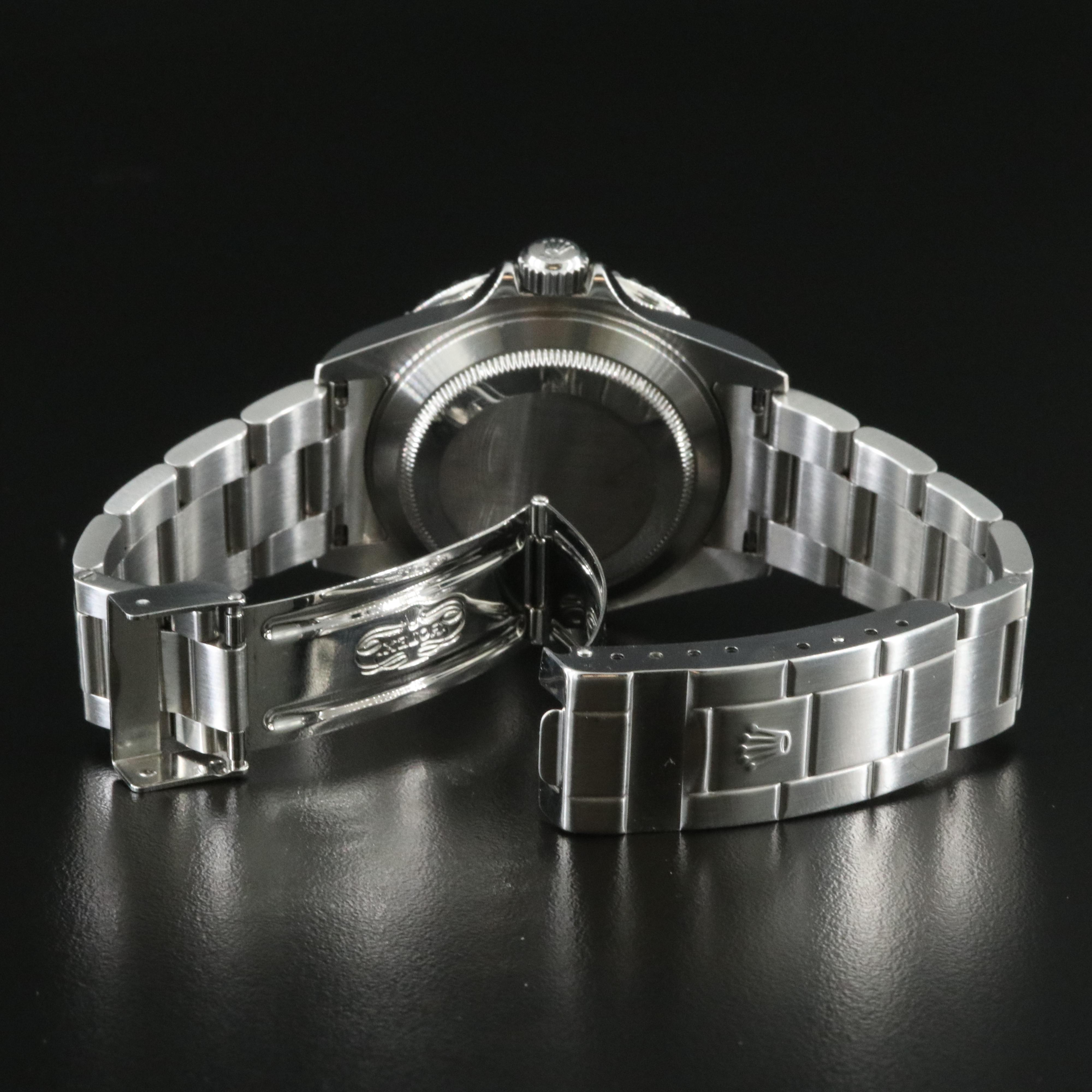 Rolex Submariner 16610 T Black 40mm Steel Automatic Watch