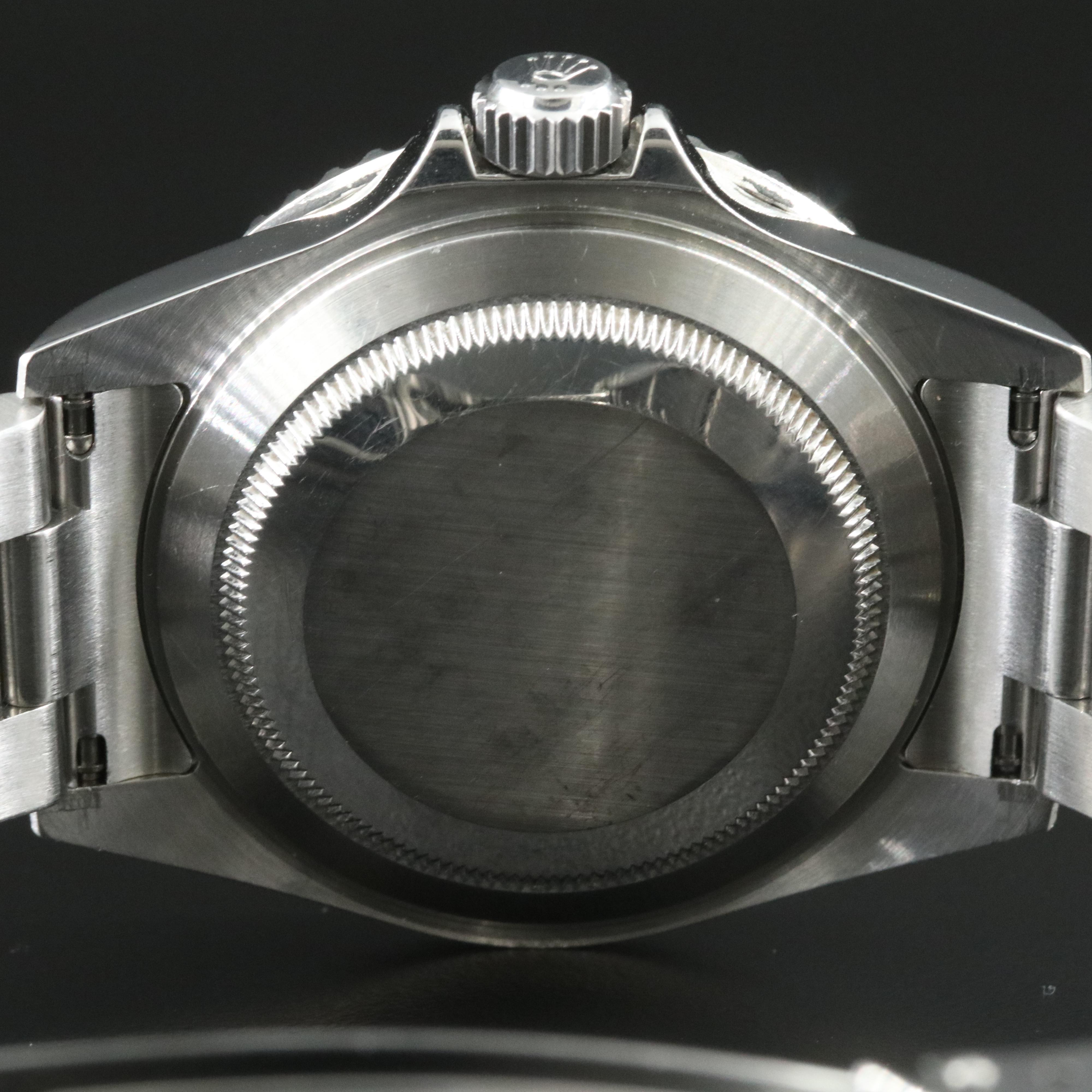 Rolex Submariner 16610 T Black 40mm Steel Automatic Watch