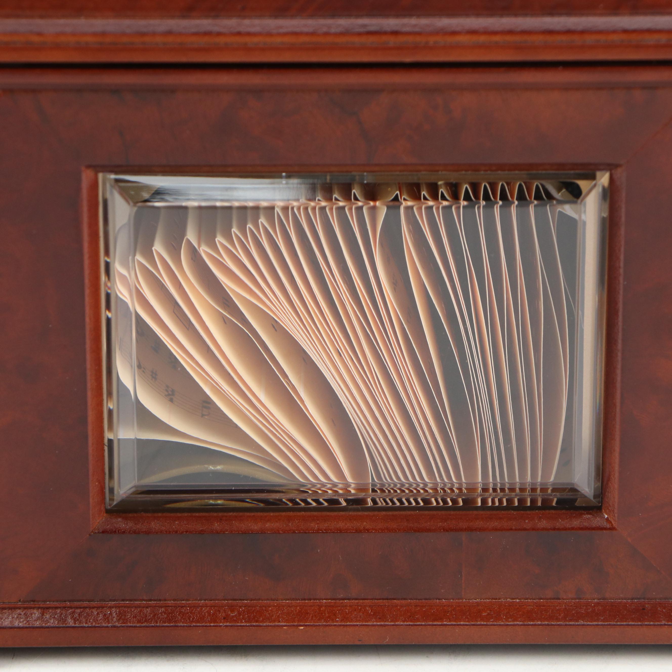 Mr. Christmas "Music in Motion" Wooden Electric Music Box