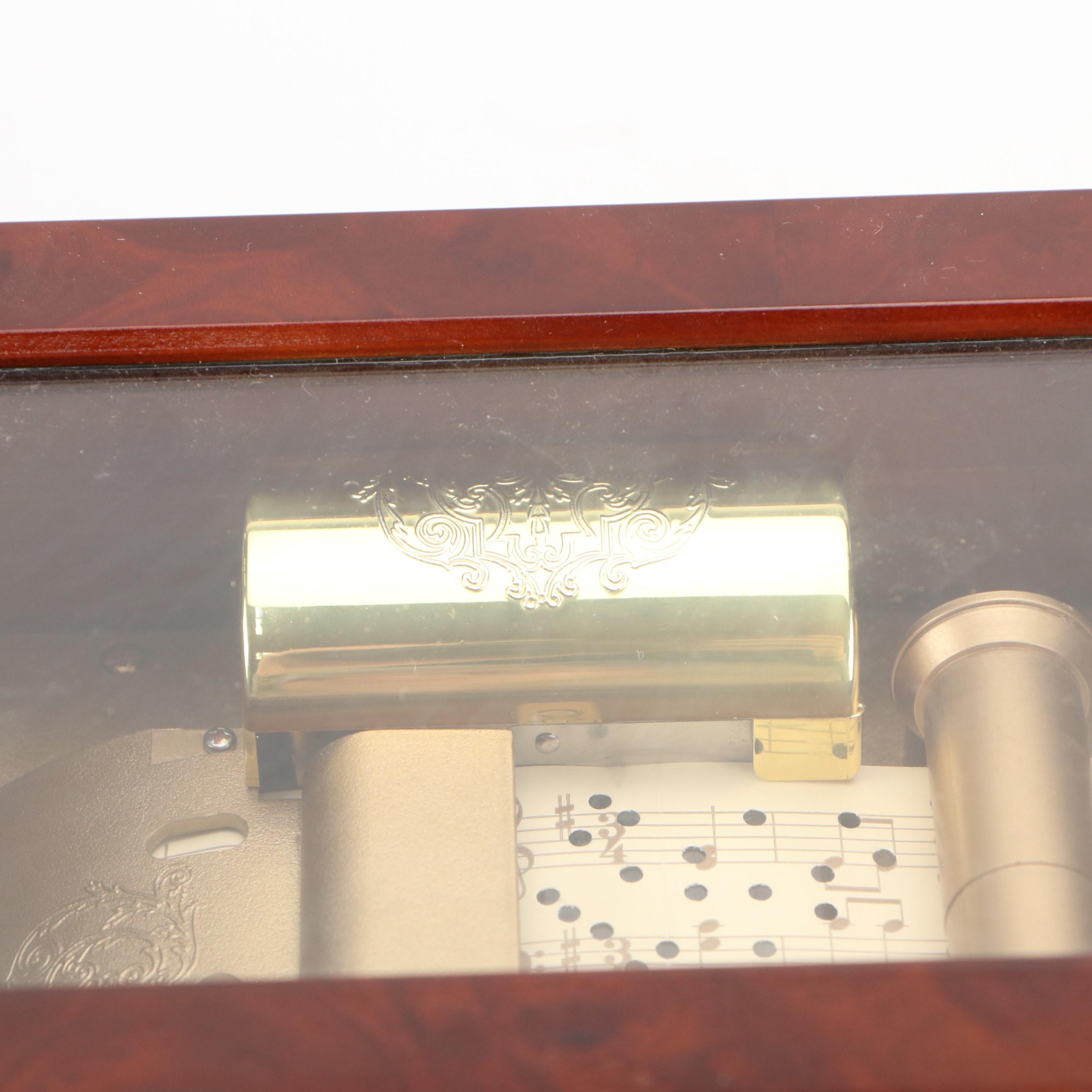 Mr. Christmas "Music in Motion" Wooden Electric Music Box