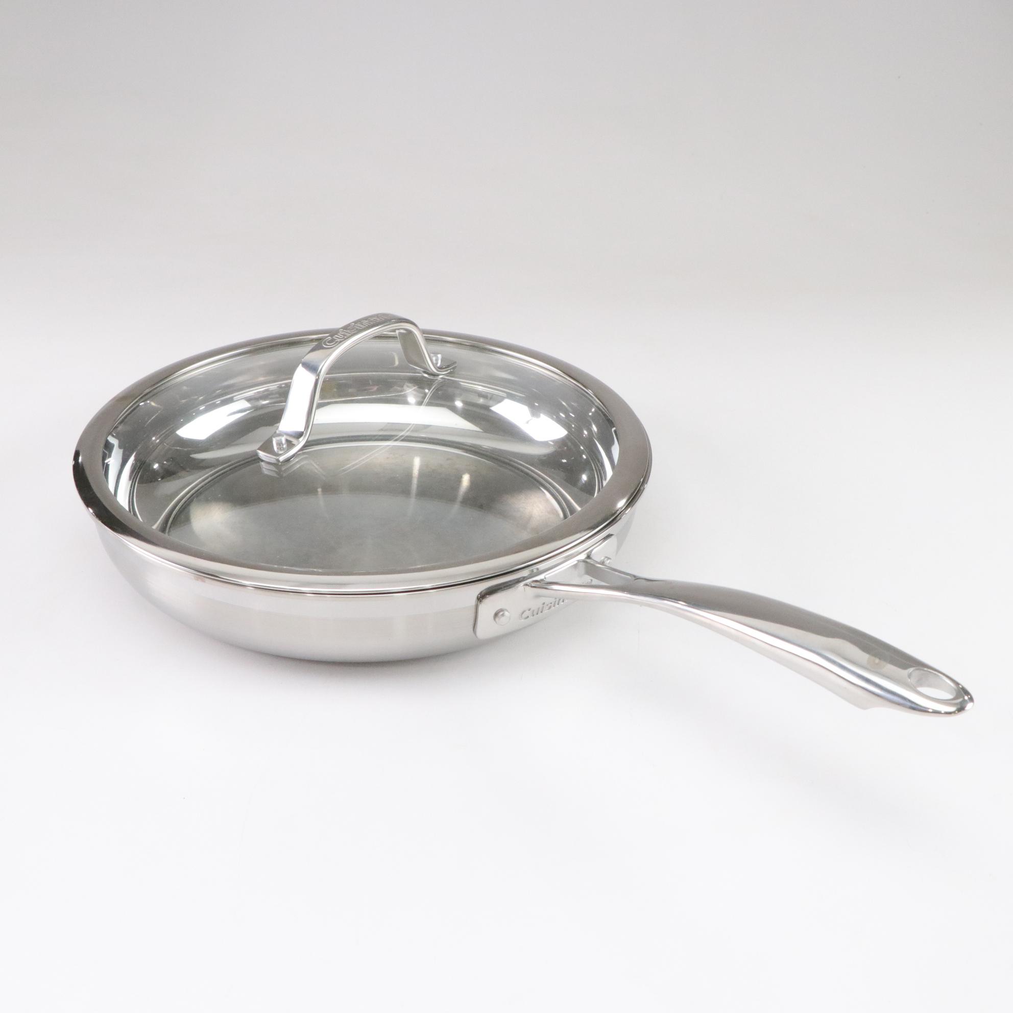 Ruffoni Italian Hammered Copper Stockpot and Cuisinart Stainless Steel Skillets