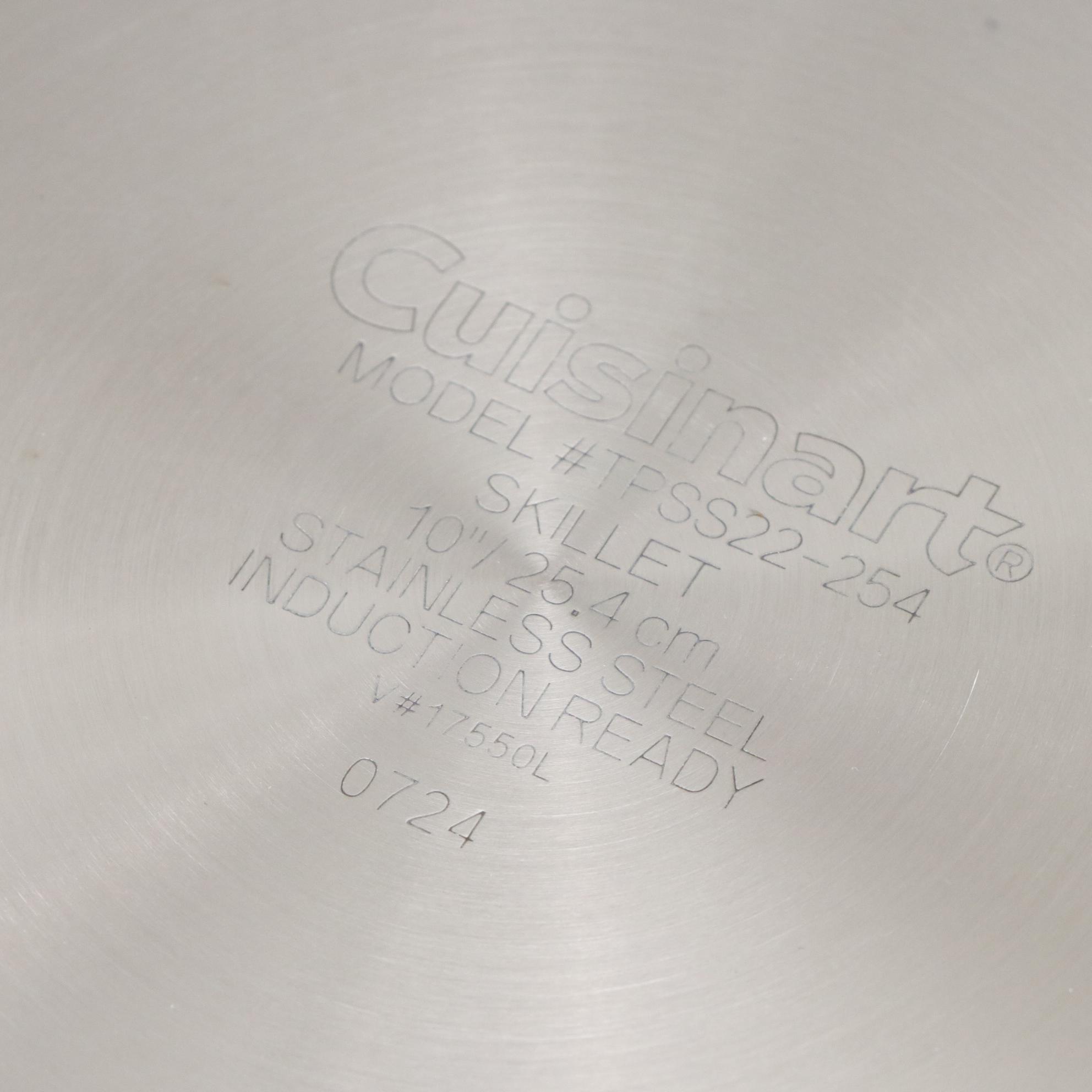 Ruffoni Italian Hammered Copper Stockpot and Cuisinart Stainless Steel Skillets