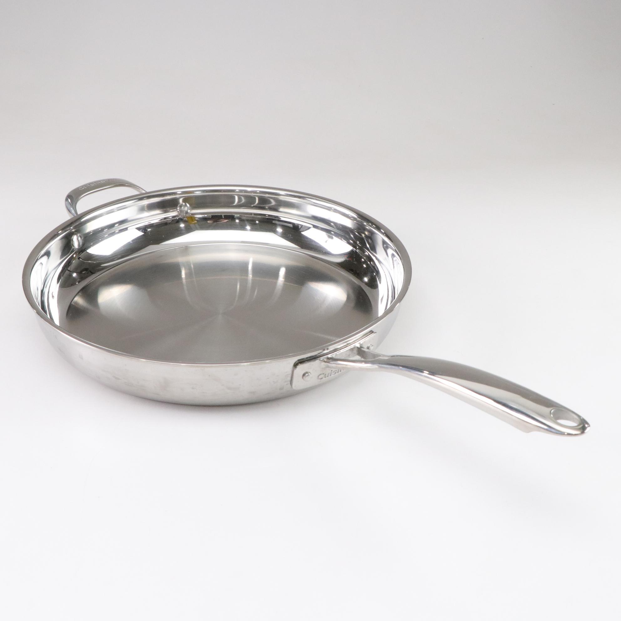 Ruffoni Italian Hammered Copper Stockpot and Cuisinart Stainless Steel Skillets