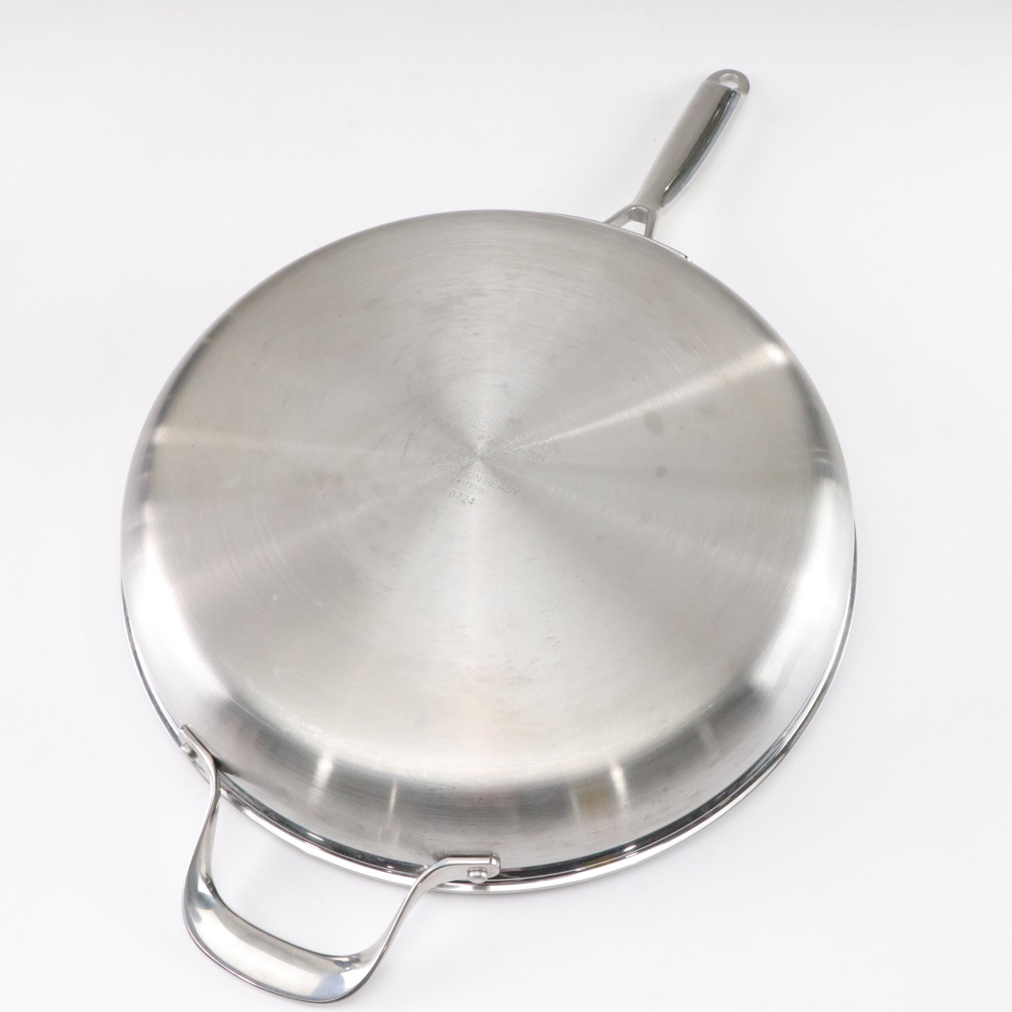 Ruffoni Italian Hammered Copper Stockpot and Cuisinart Stainless Steel Skillets