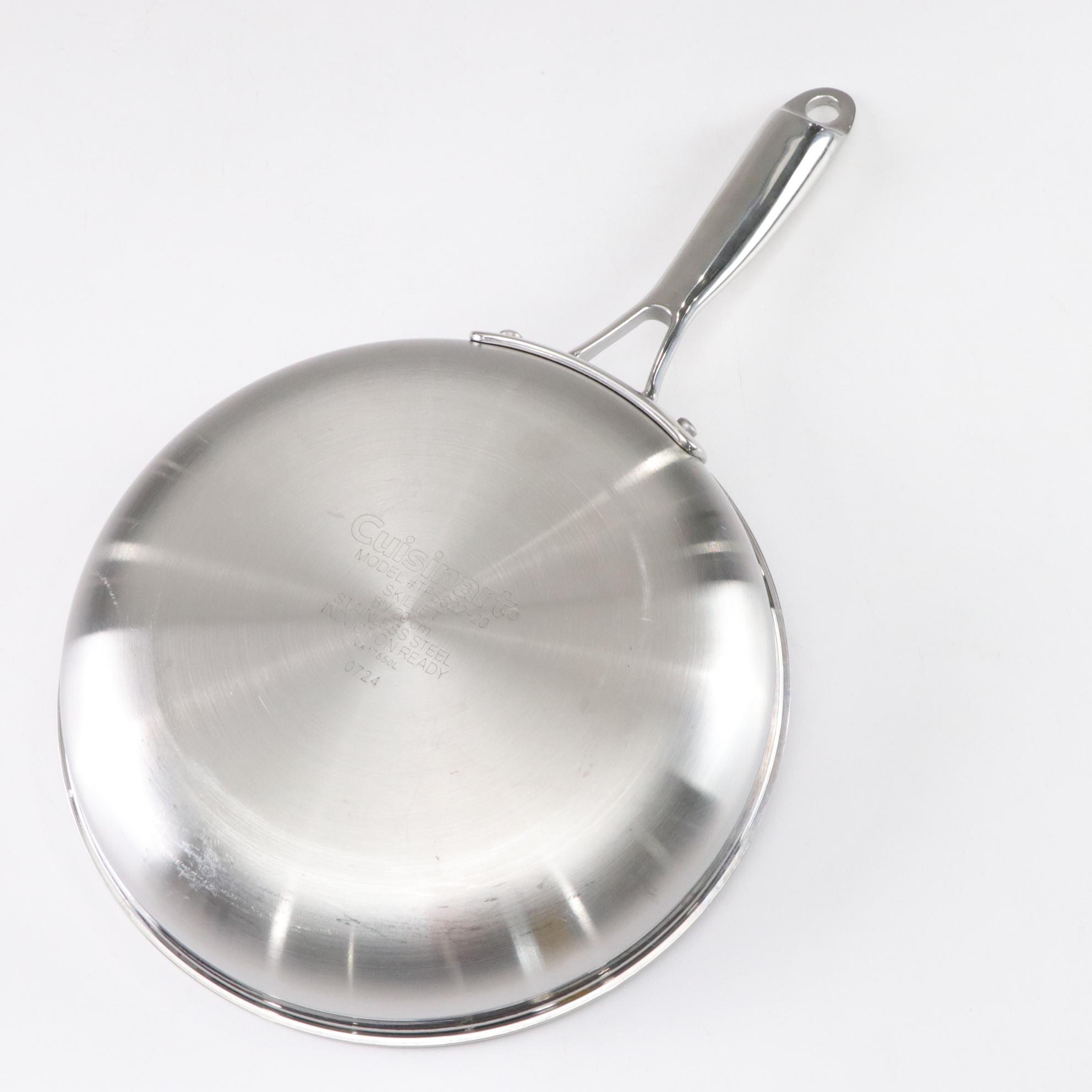 Ruffoni Italian Hammered Copper Stockpot and Cuisinart Stainless Steel Skillets