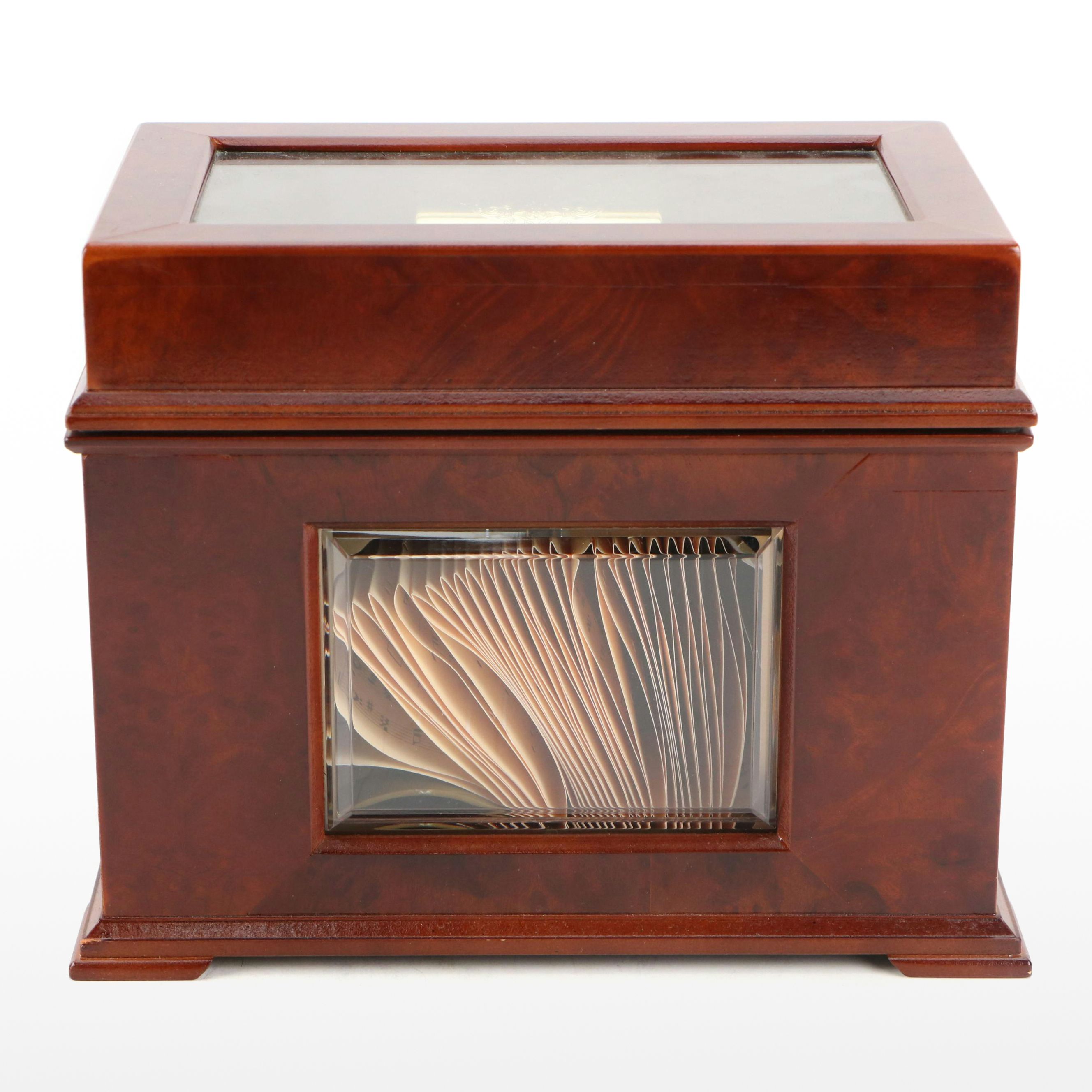 Mr. Christmas "Music in Motion" Wooden Electric Music Box