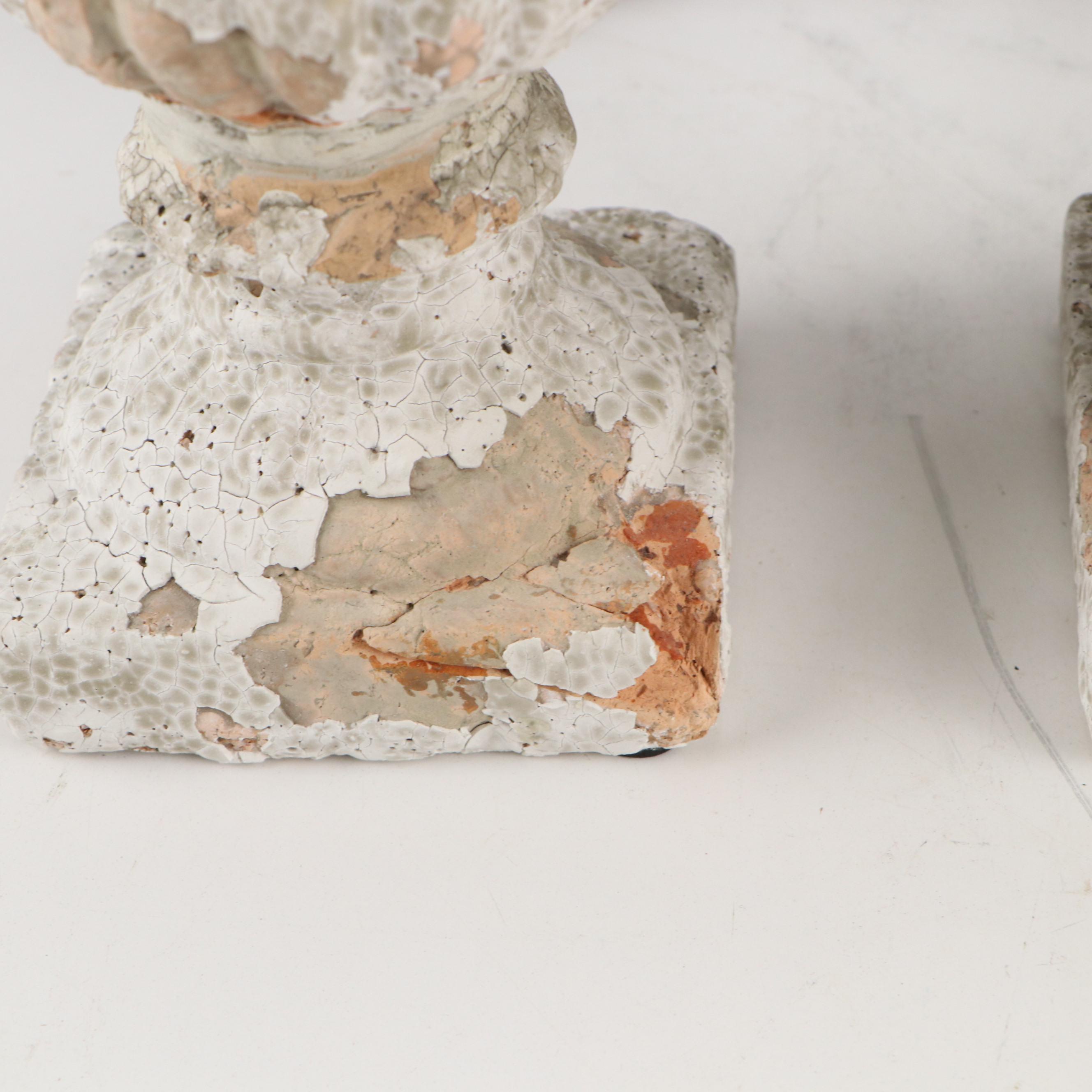 Luminara Battery-Operated Pillar Candles with Lanterns and Terracotta Topiaries