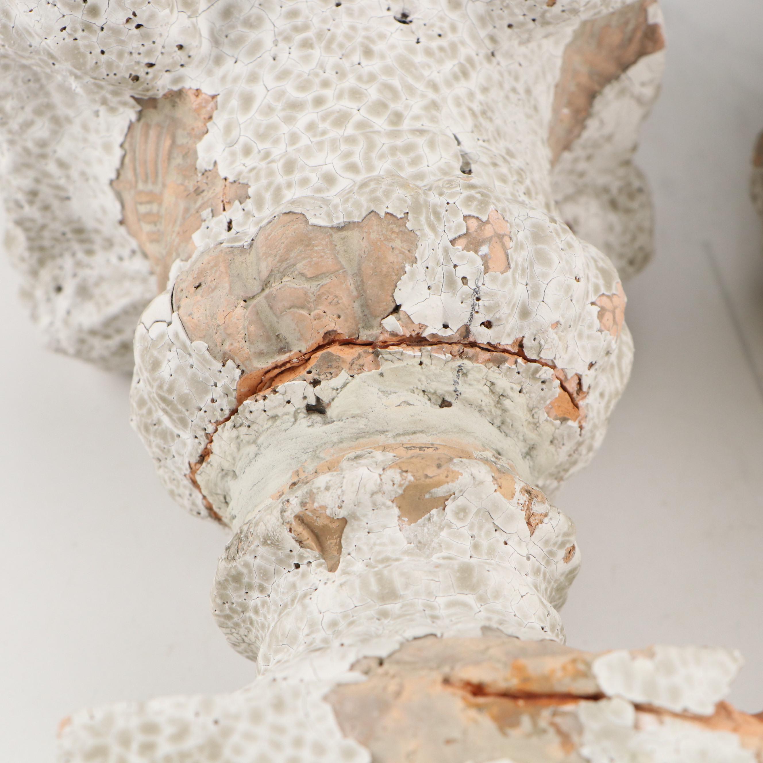 Luminara Battery-Operated Pillar Candles with Lanterns and Terracotta Topiaries