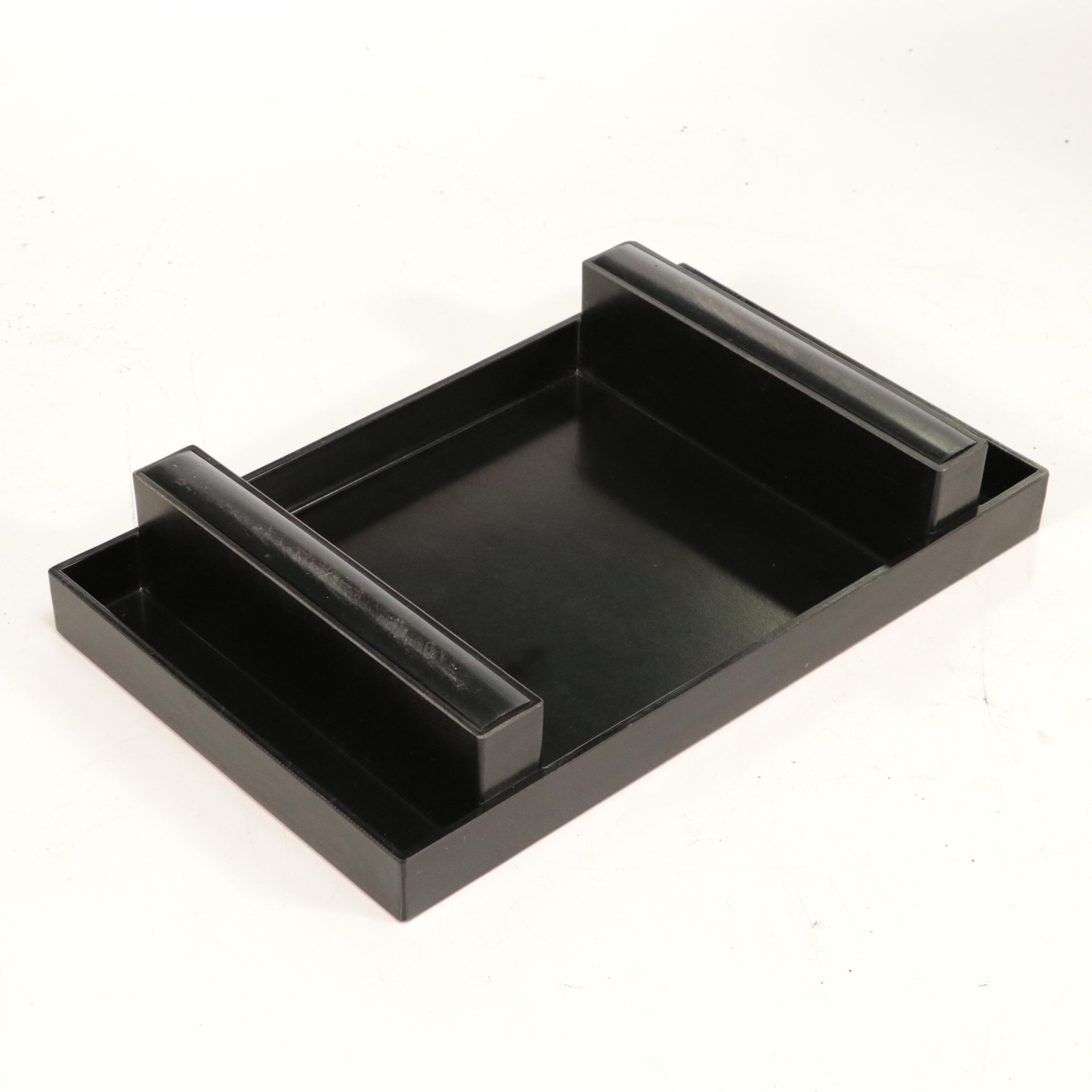 Southeast Asian Style Wooden Triangular Box with Stand and Chopsticks