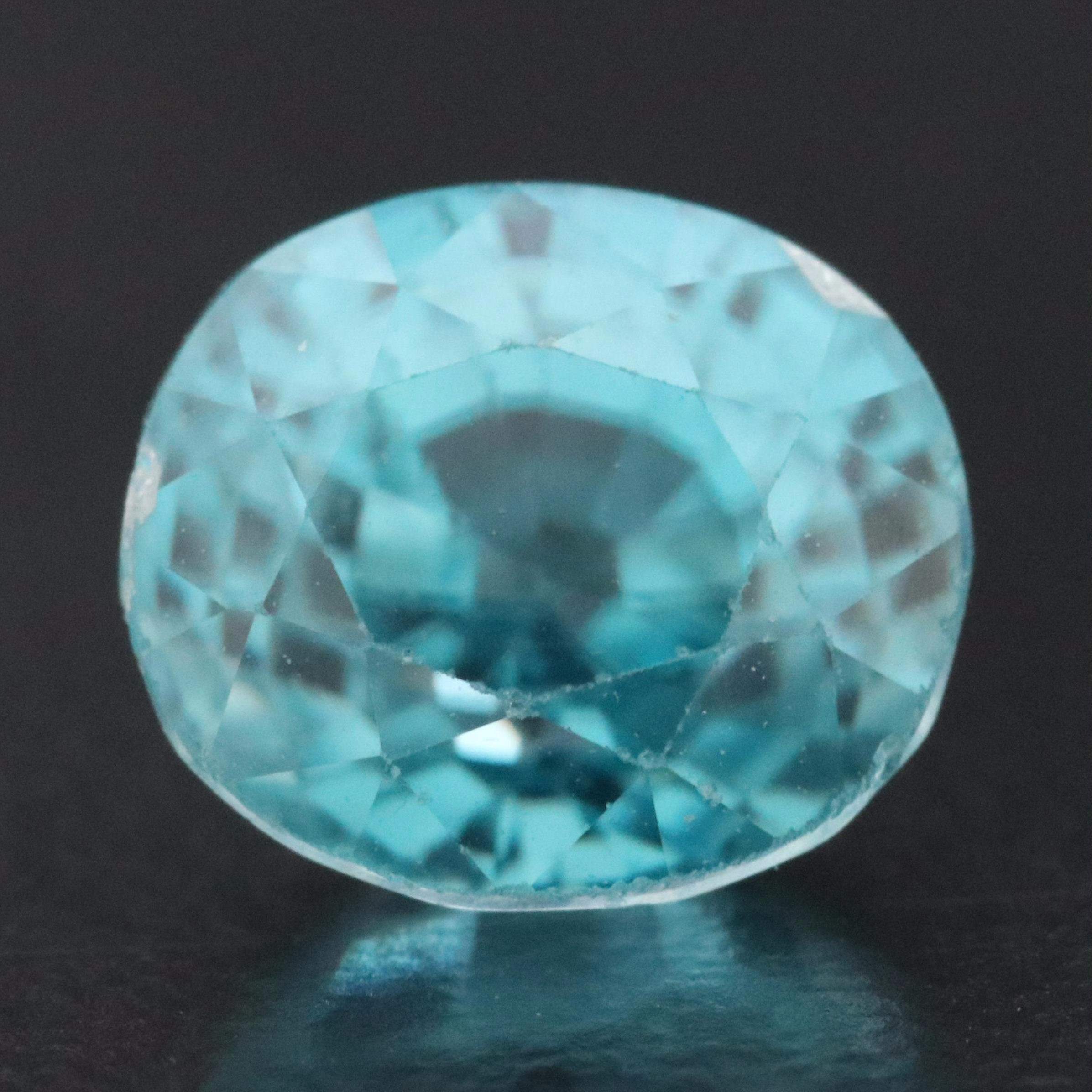 Loose 3.46 CT Zircon