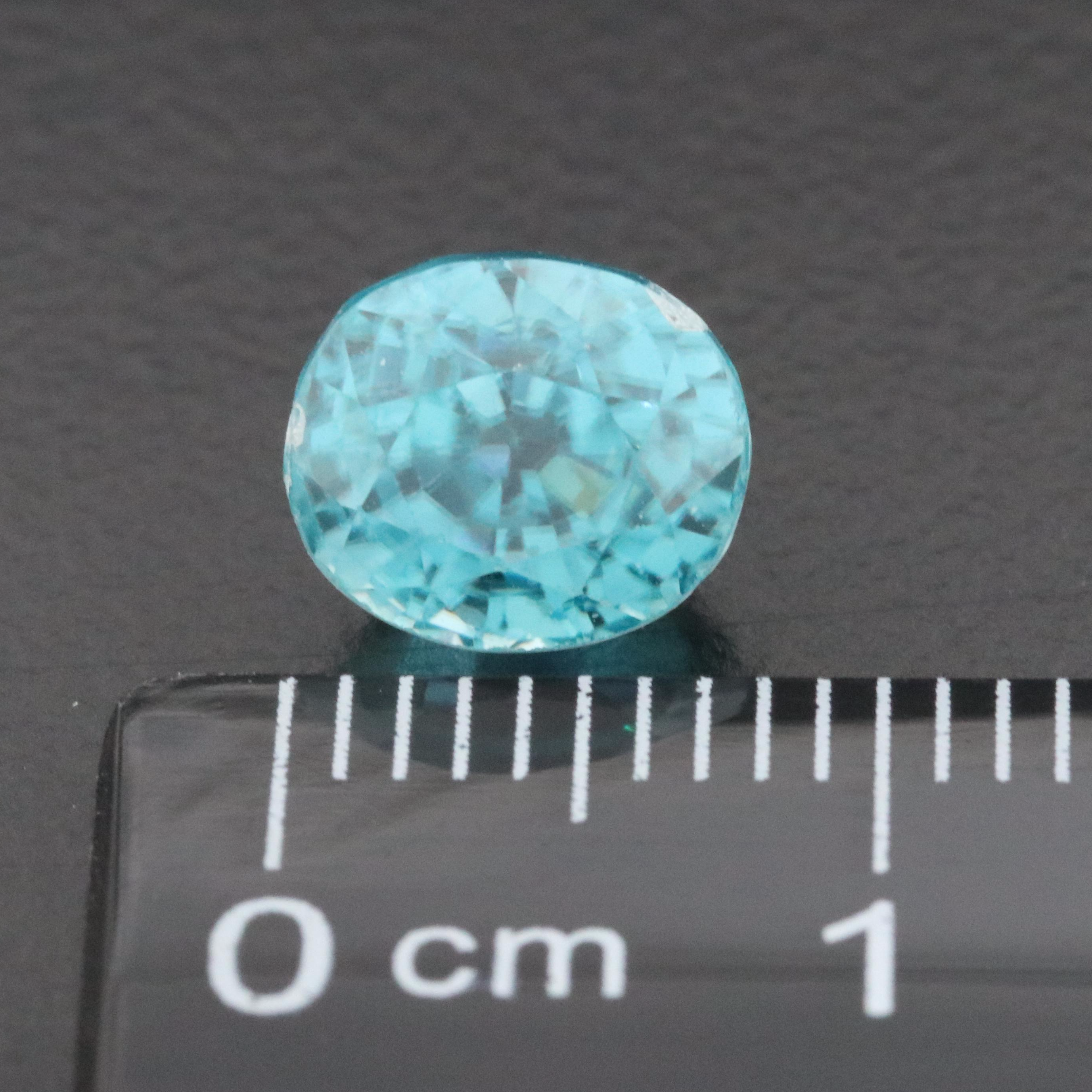 Loose 3.46 CT Zircon