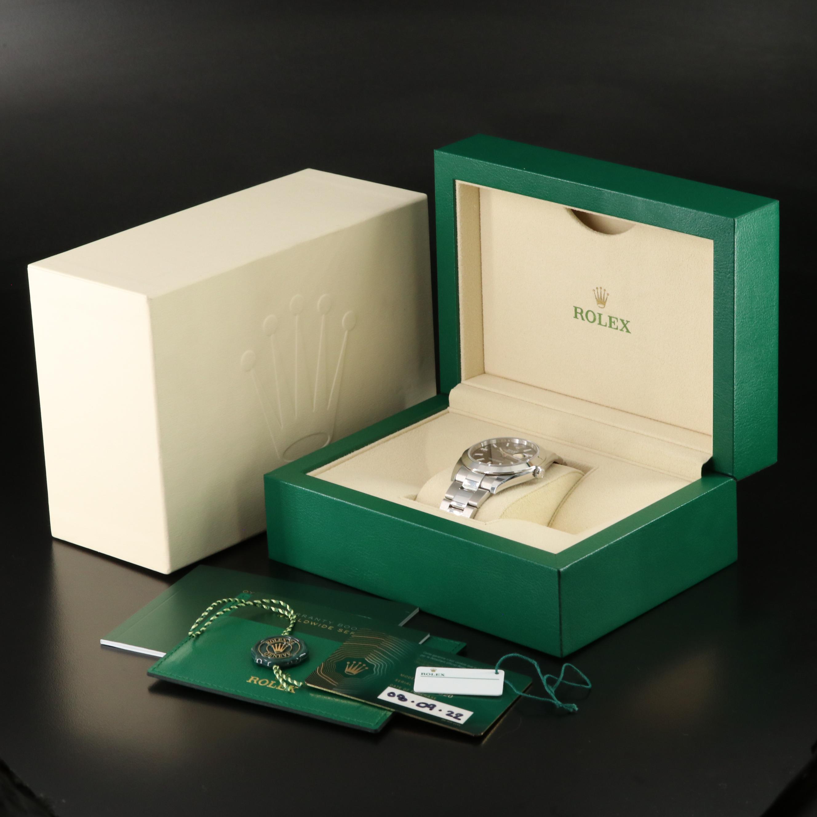 Rolex Datejust Blue 41mm Steel Automatic Watch 126300