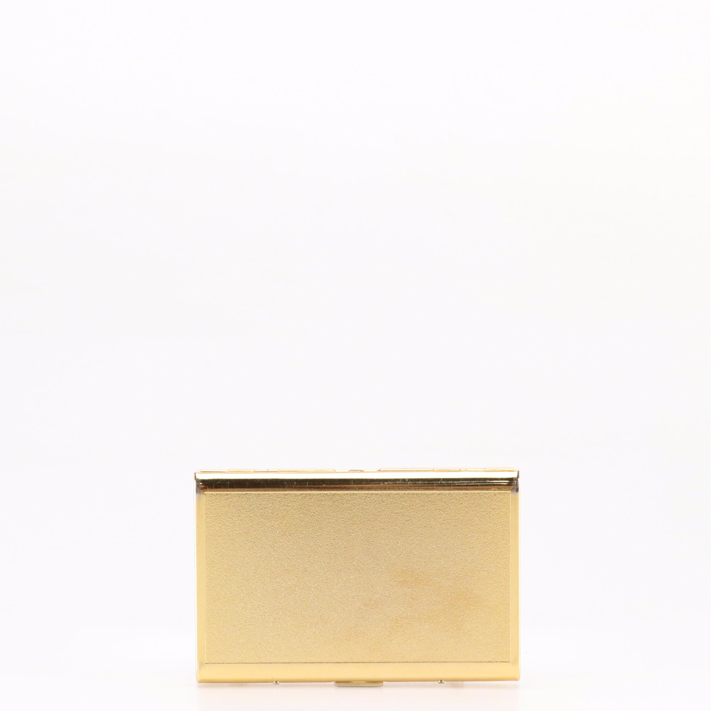 Yves Saint Laurent Monogram Cigarette Case