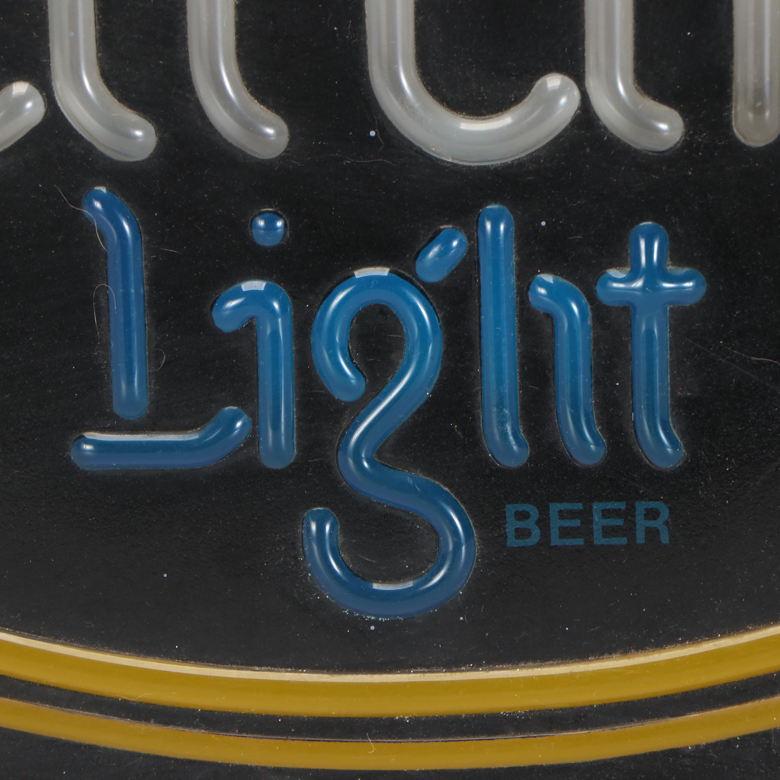 Anheuser-Busch Natural Light Beer Neon Advertising Sign