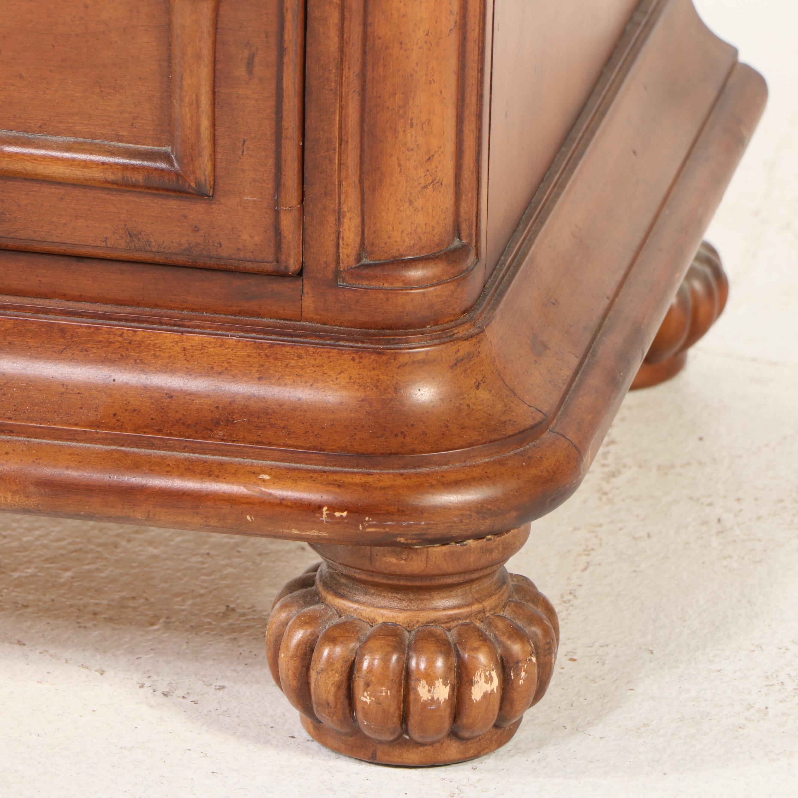 Drexel-Heritage "Palm Court" Walnut Media Cabinet/Armoire