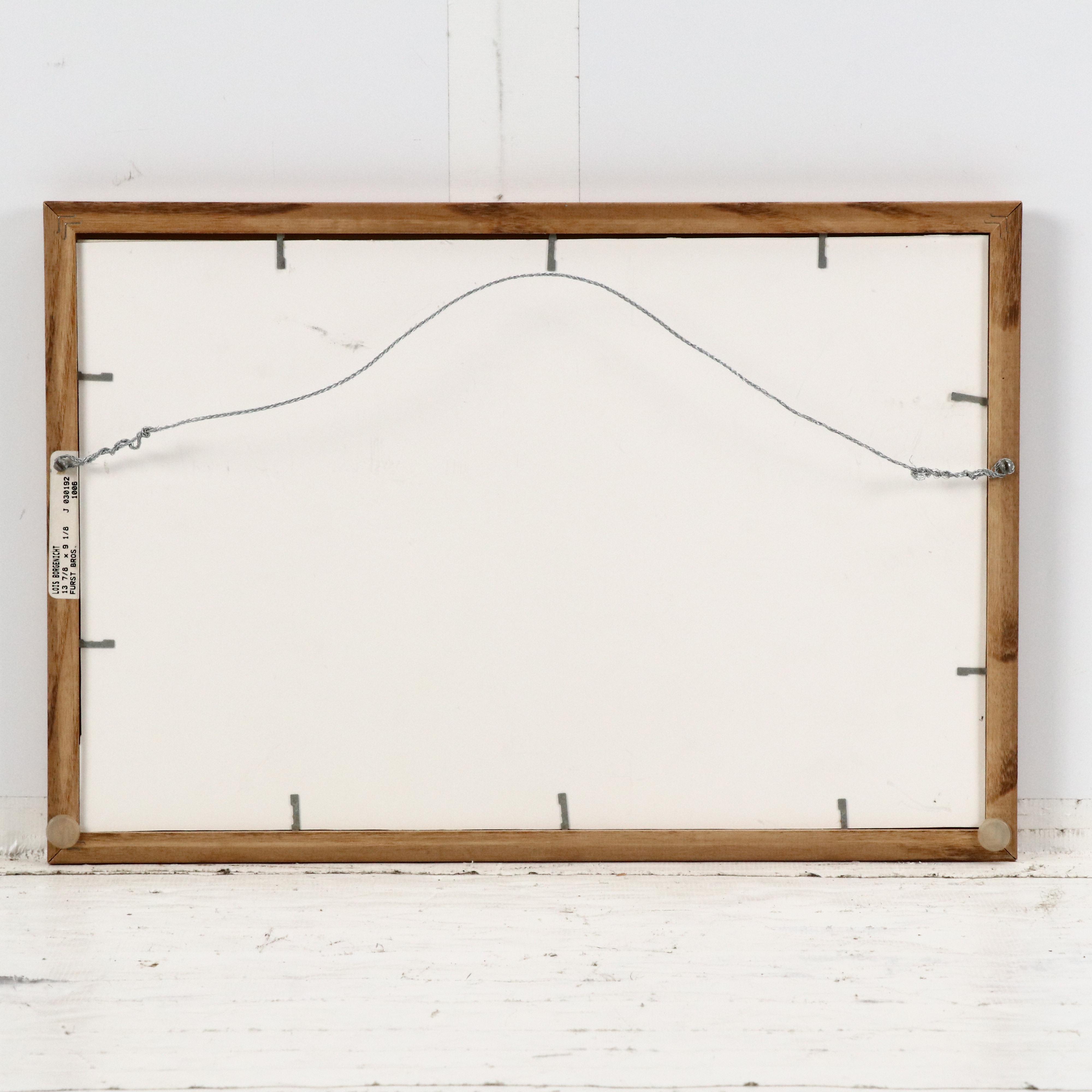 Lois Borgenicht Reclining Nude Soft Block Print, 2000