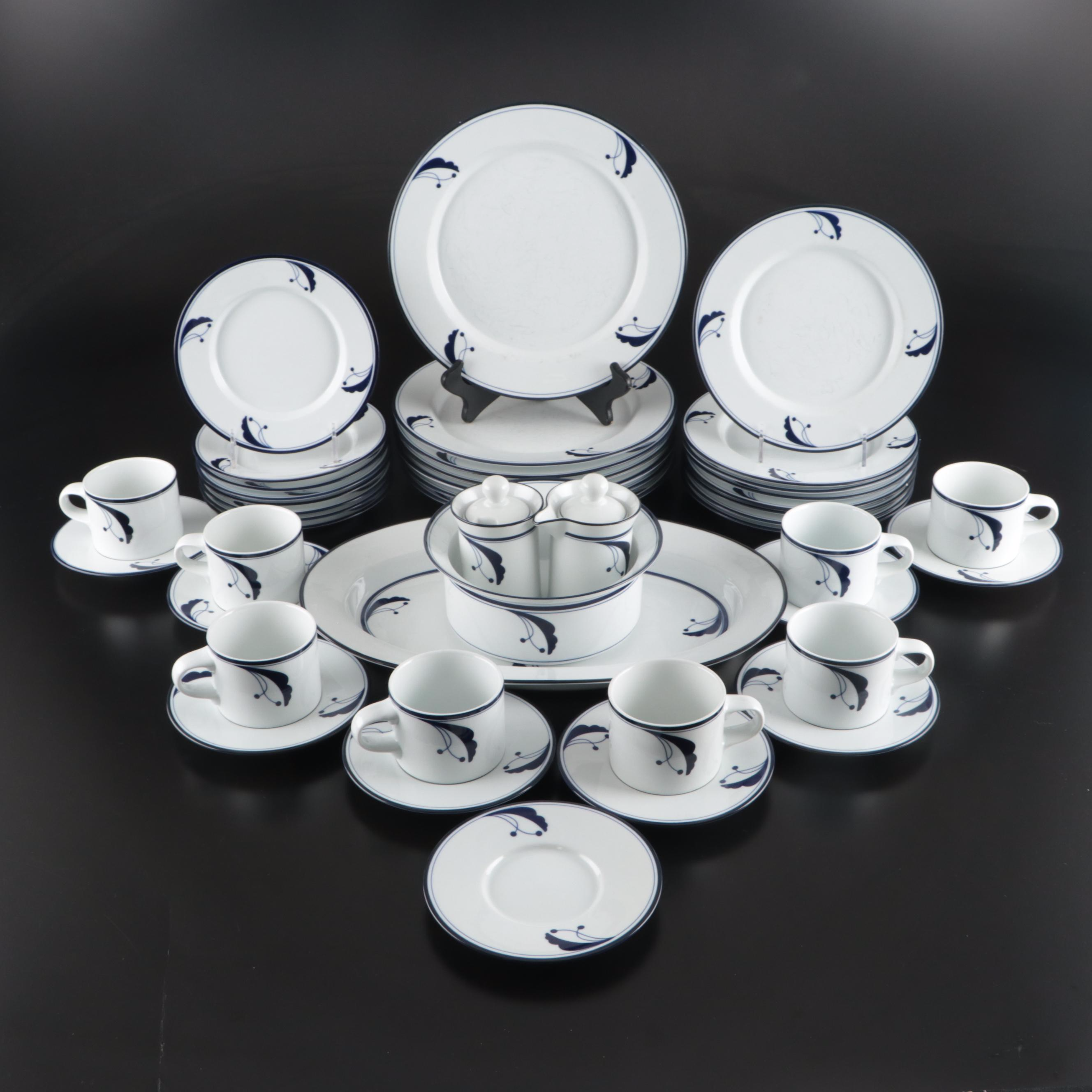 Dansk "Bayberry Blue" Ceramic Dinnerware, 1986–1998