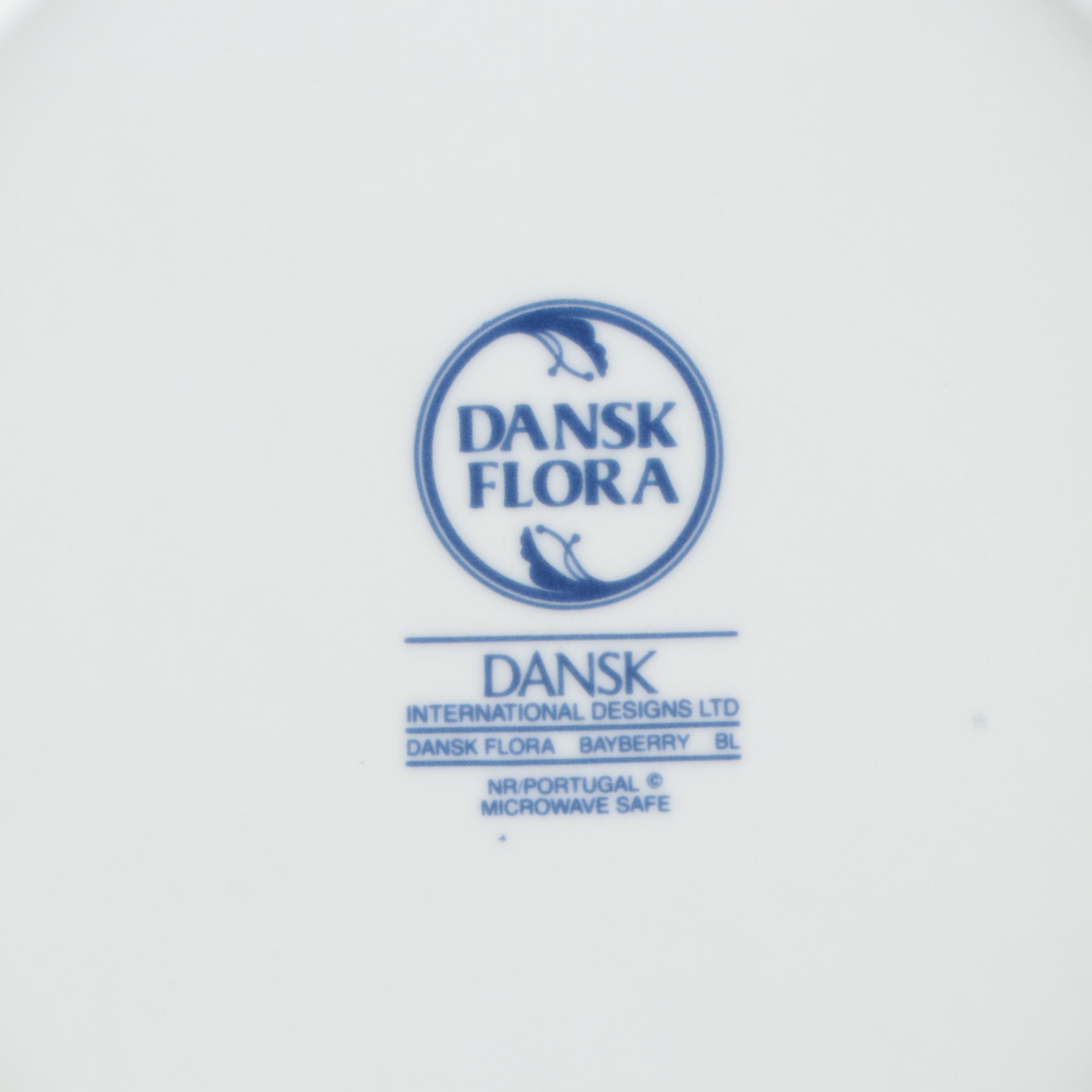 Dansk "Bayberry Blue" Ceramic Dinnerware, 1986–1998