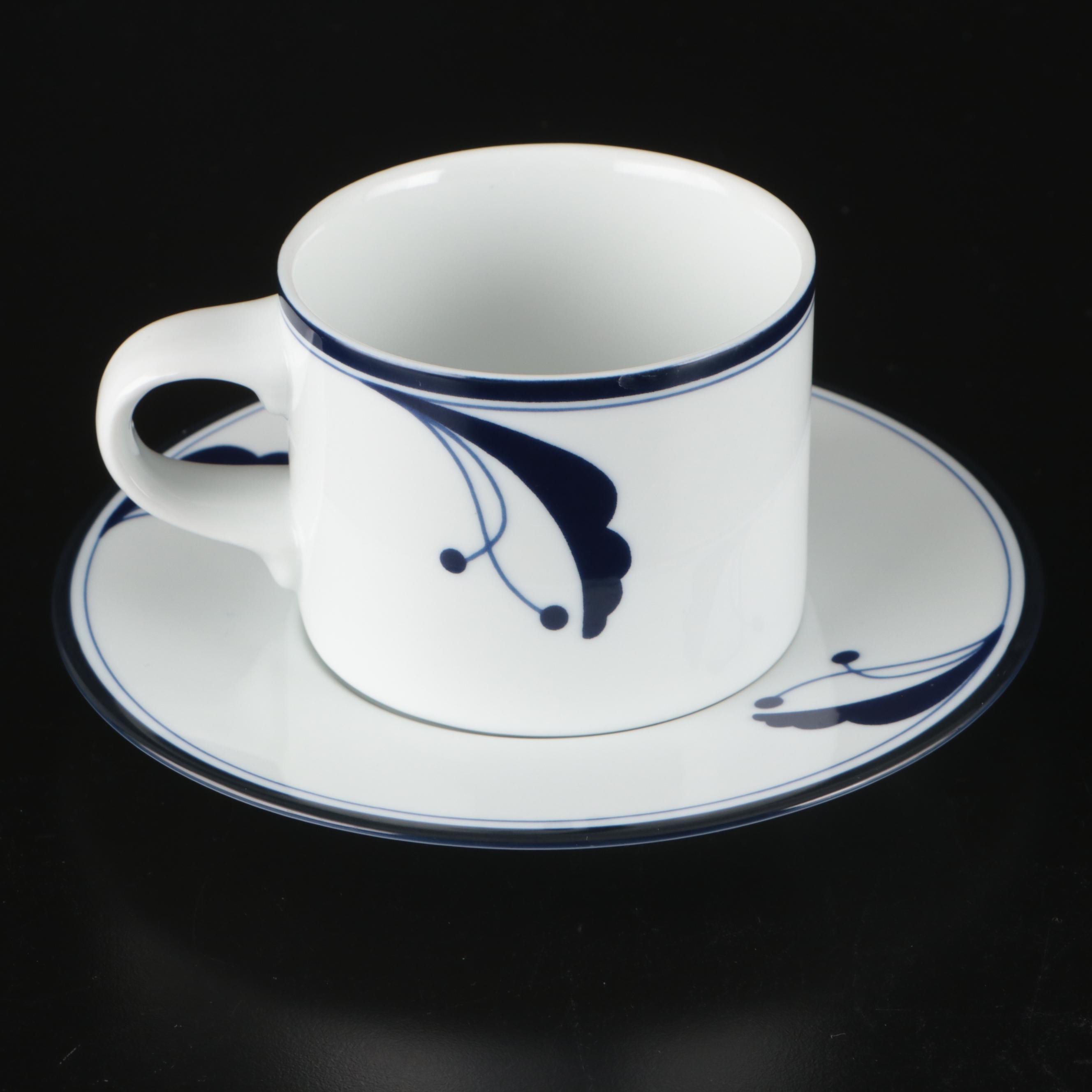 Dansk "Bayberry Blue" Ceramic Dinnerware, 1986–1998