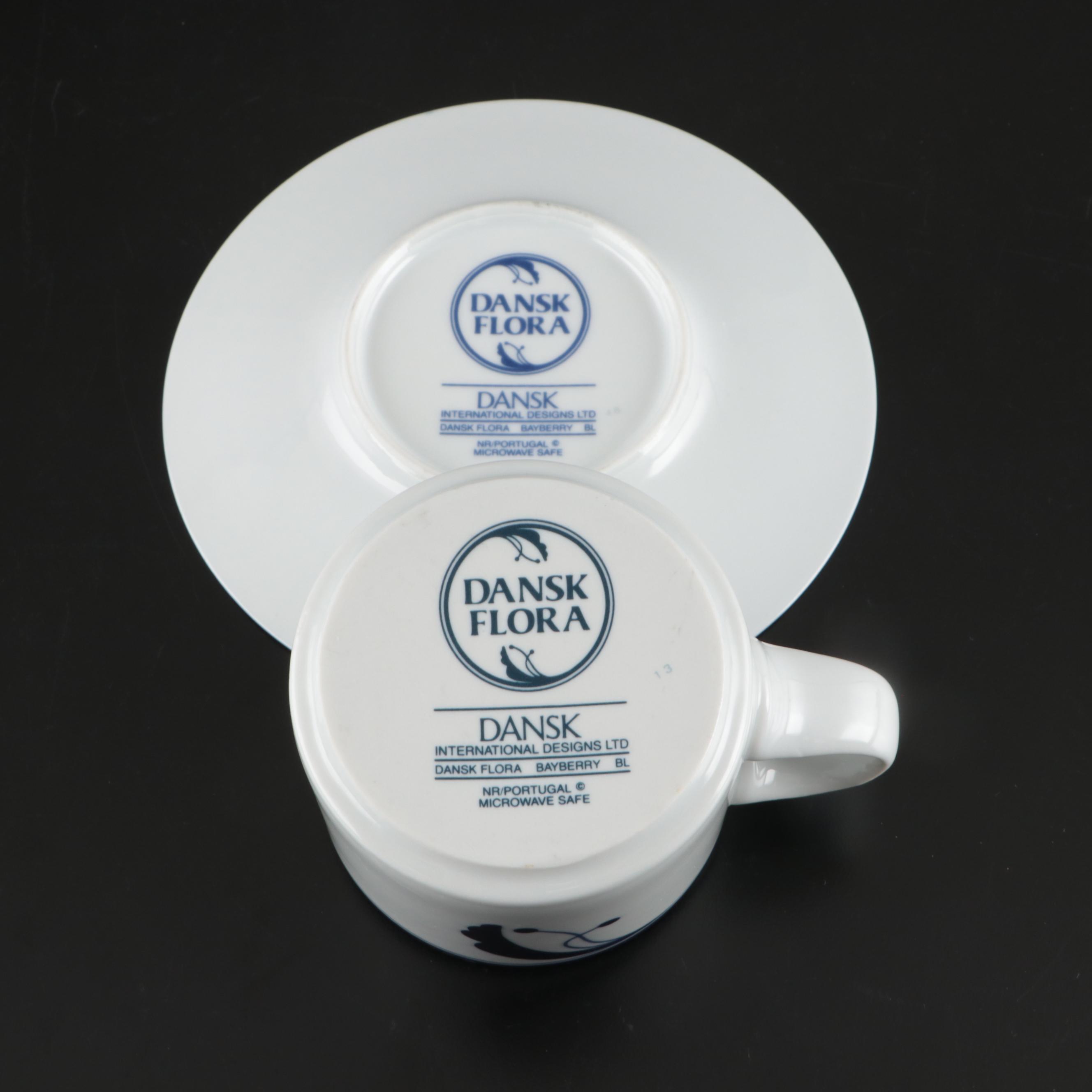 Dansk "Bayberry Blue" Ceramic Dinnerware, 1986–1998