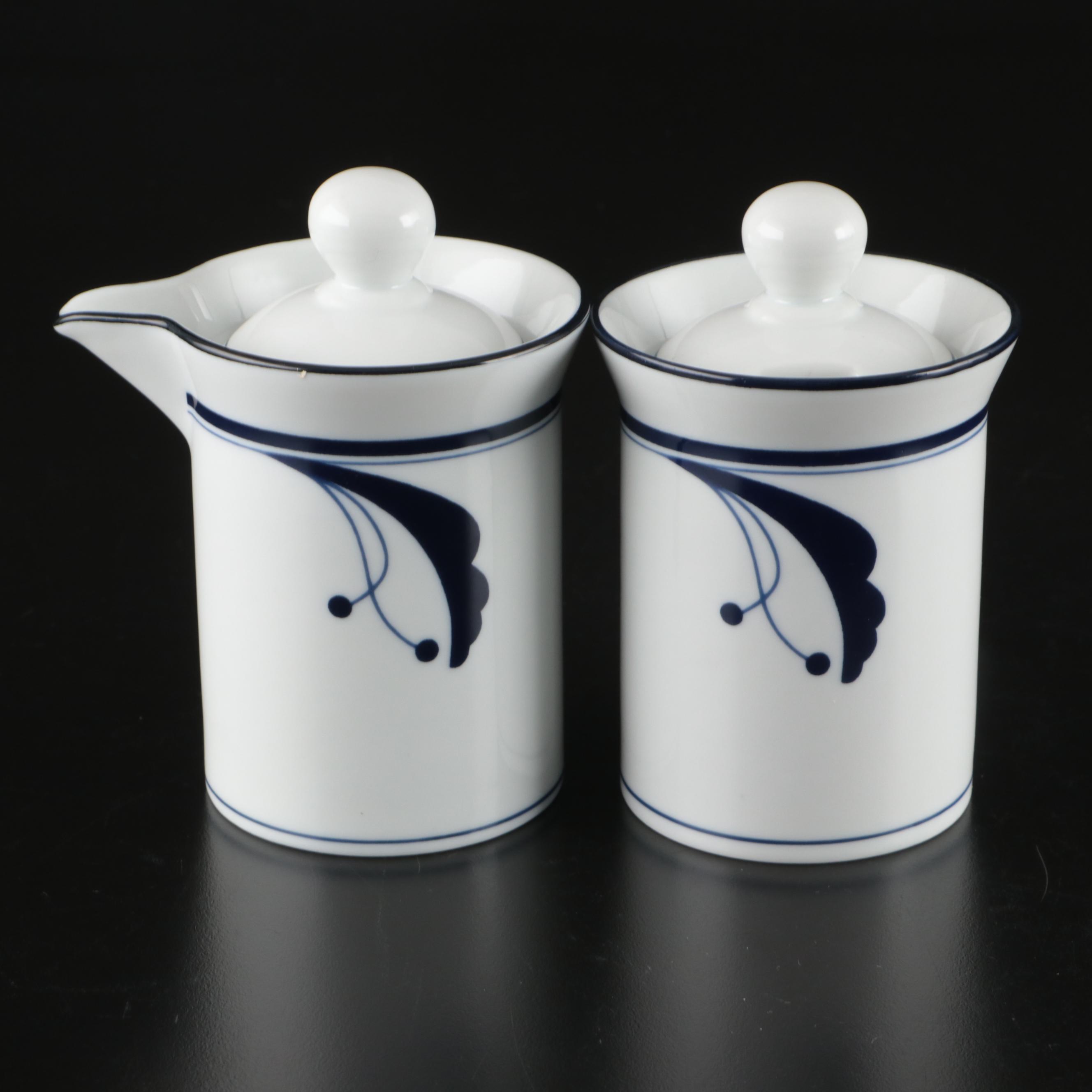 Dansk "Bayberry Blue" Ceramic Dinnerware, 1986–1998