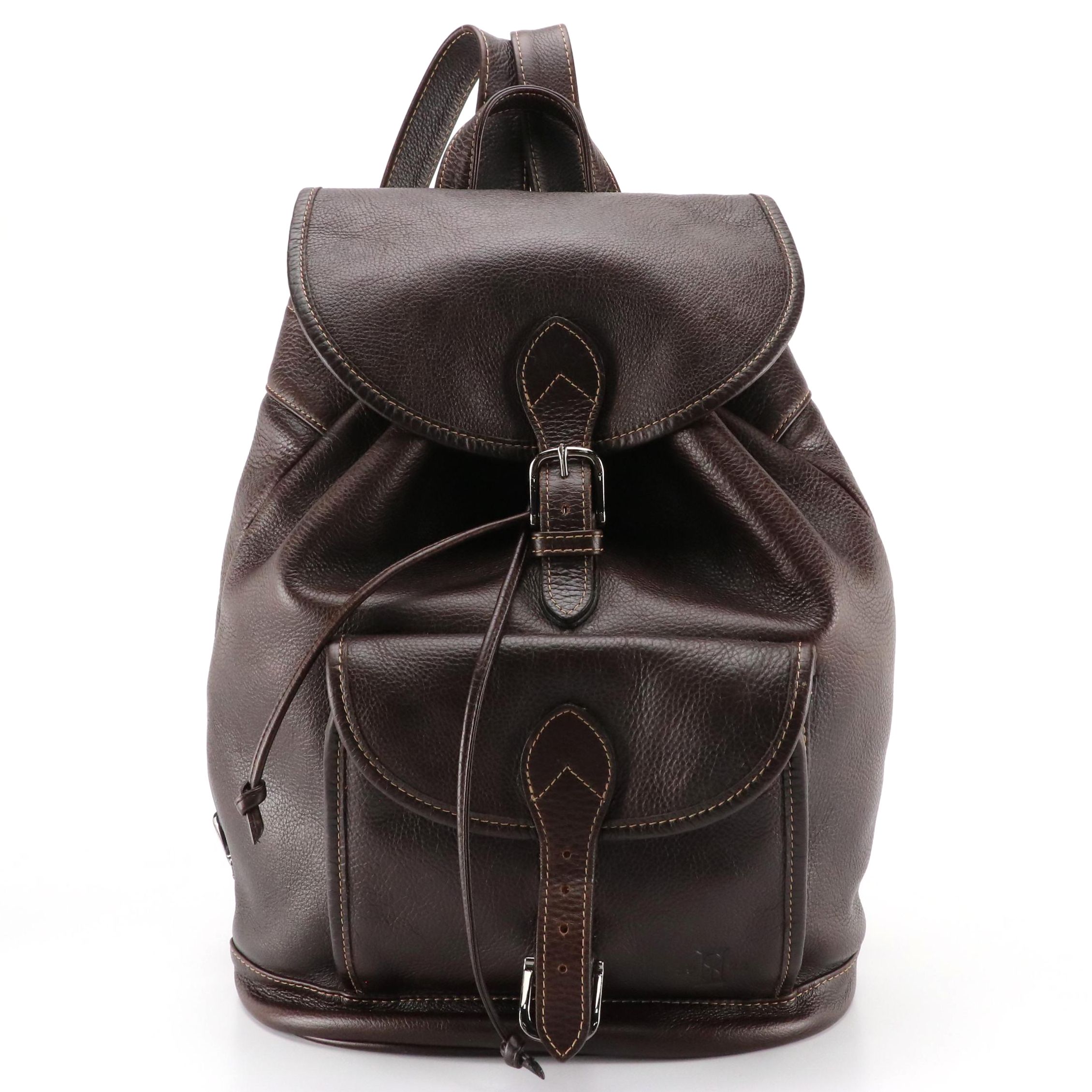Allen Edmonds American Grain Collection Brown Leather Backpack
