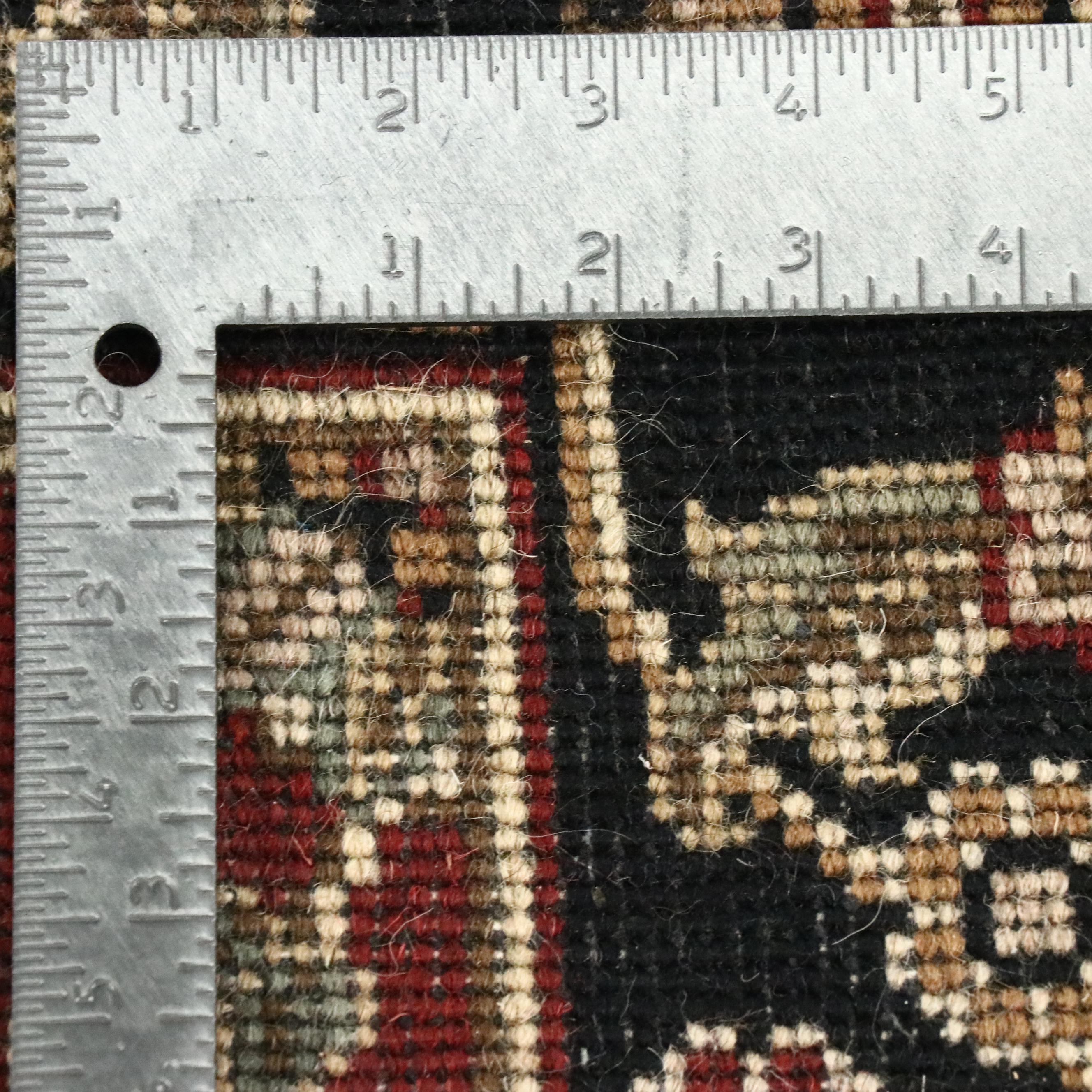 2'8 x 12'5 Hand-Knotted Indian Agra Carpet Runner