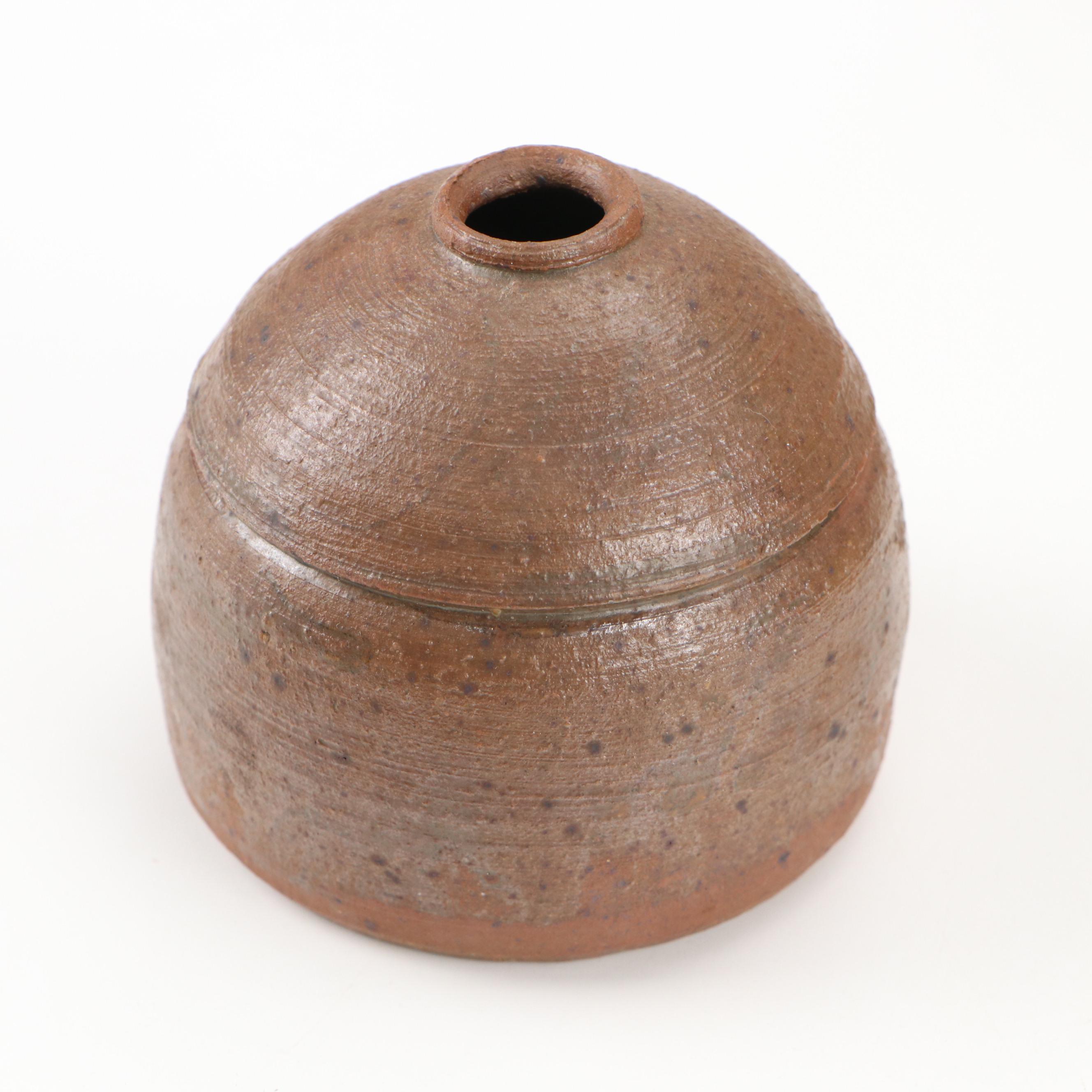 Signed Art Pottery Stoneware and Raku Vases and Décor