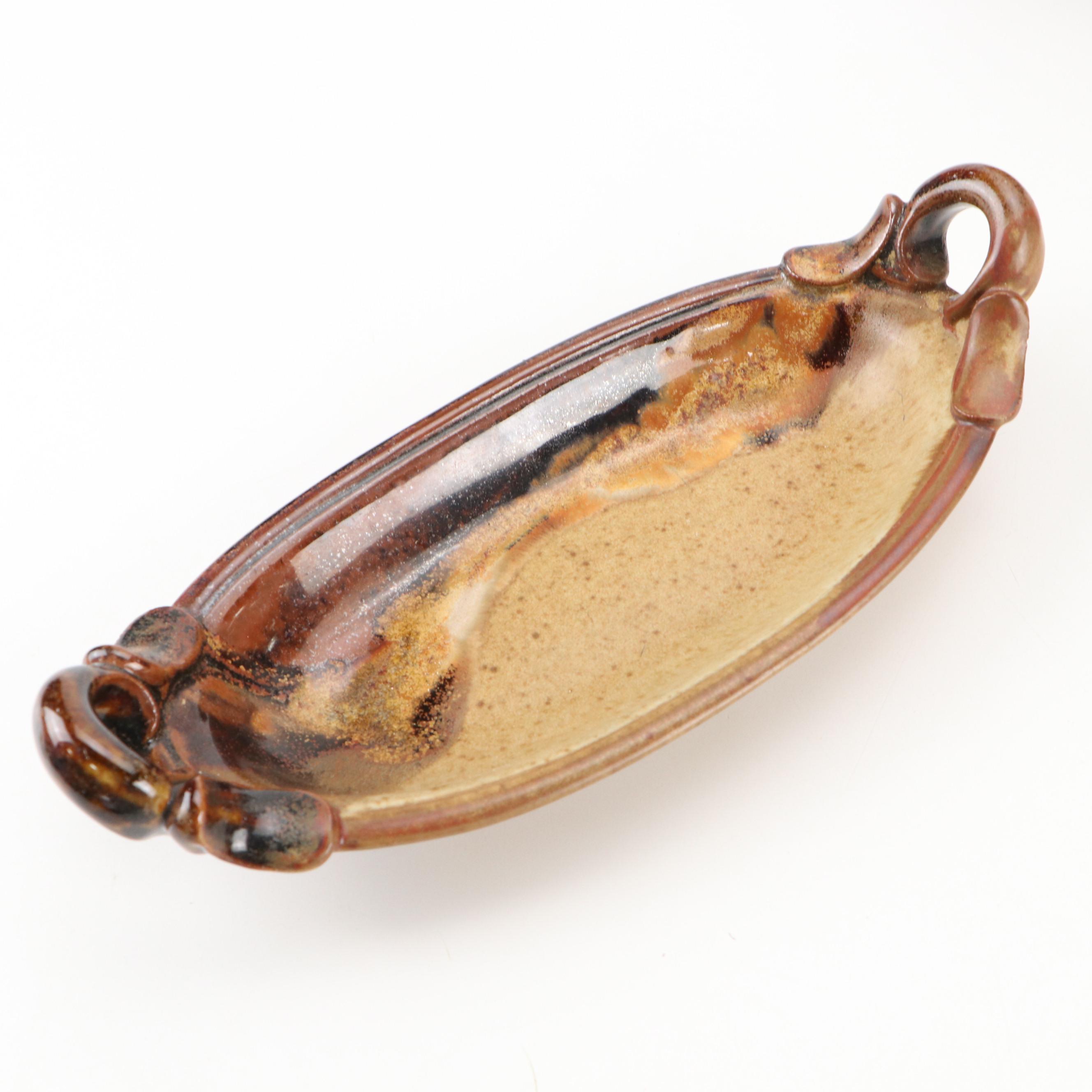 Signed Art Pottery Stoneware and Raku Vases and Décor