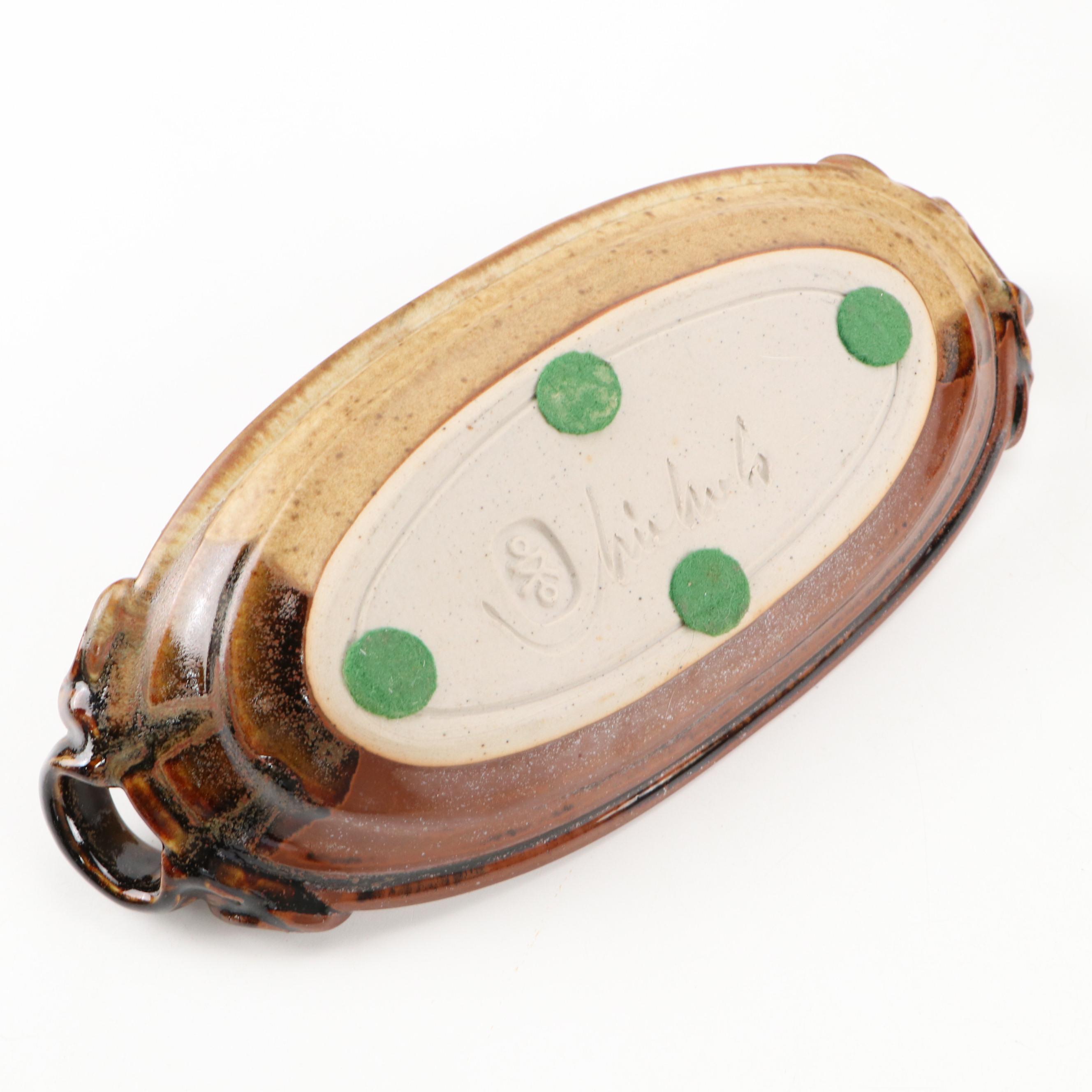 Signed Art Pottery Stoneware and Raku Vases and Décor