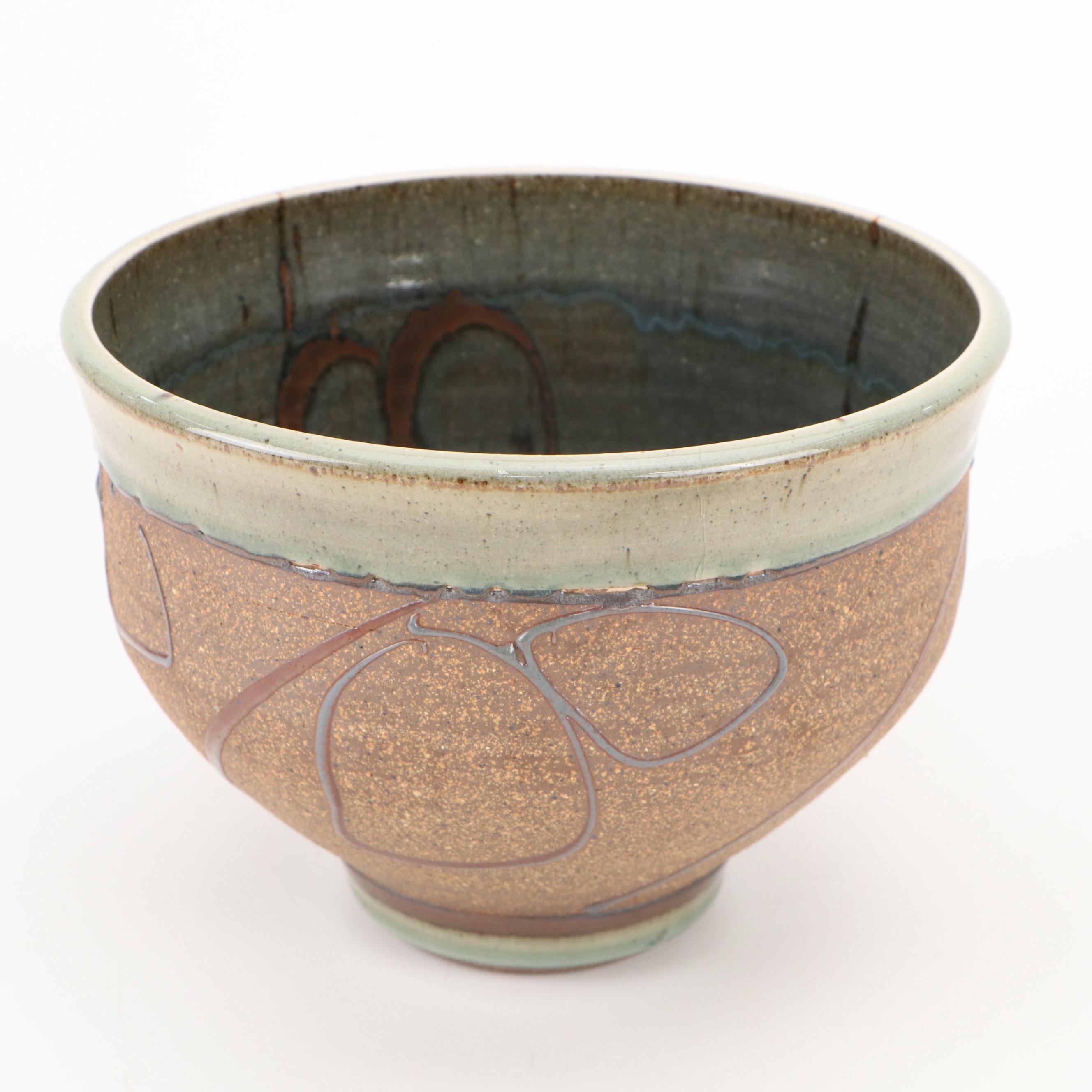 Signed Art Pottery Stoneware and Raku Vases and Décor