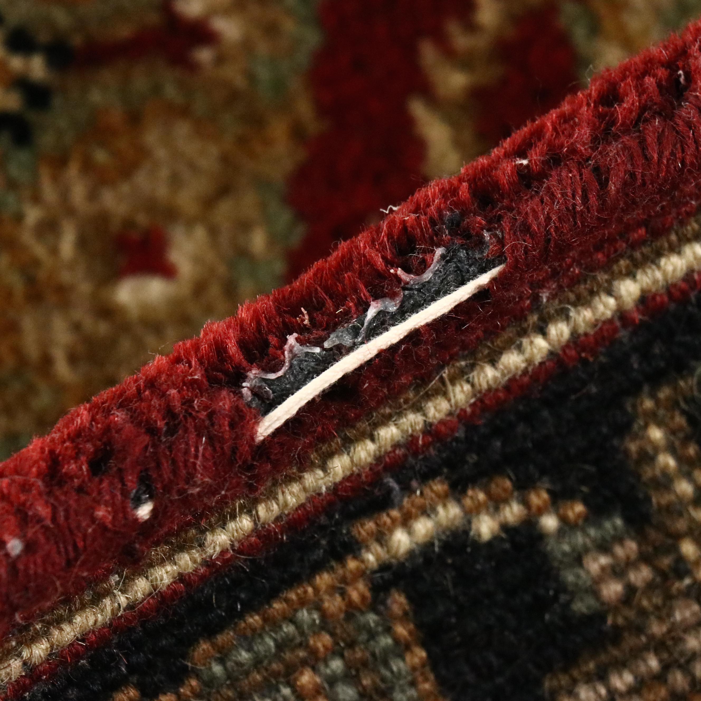 2'8 x 12'5 Hand-Knotted Indian Agra Carpet Runner