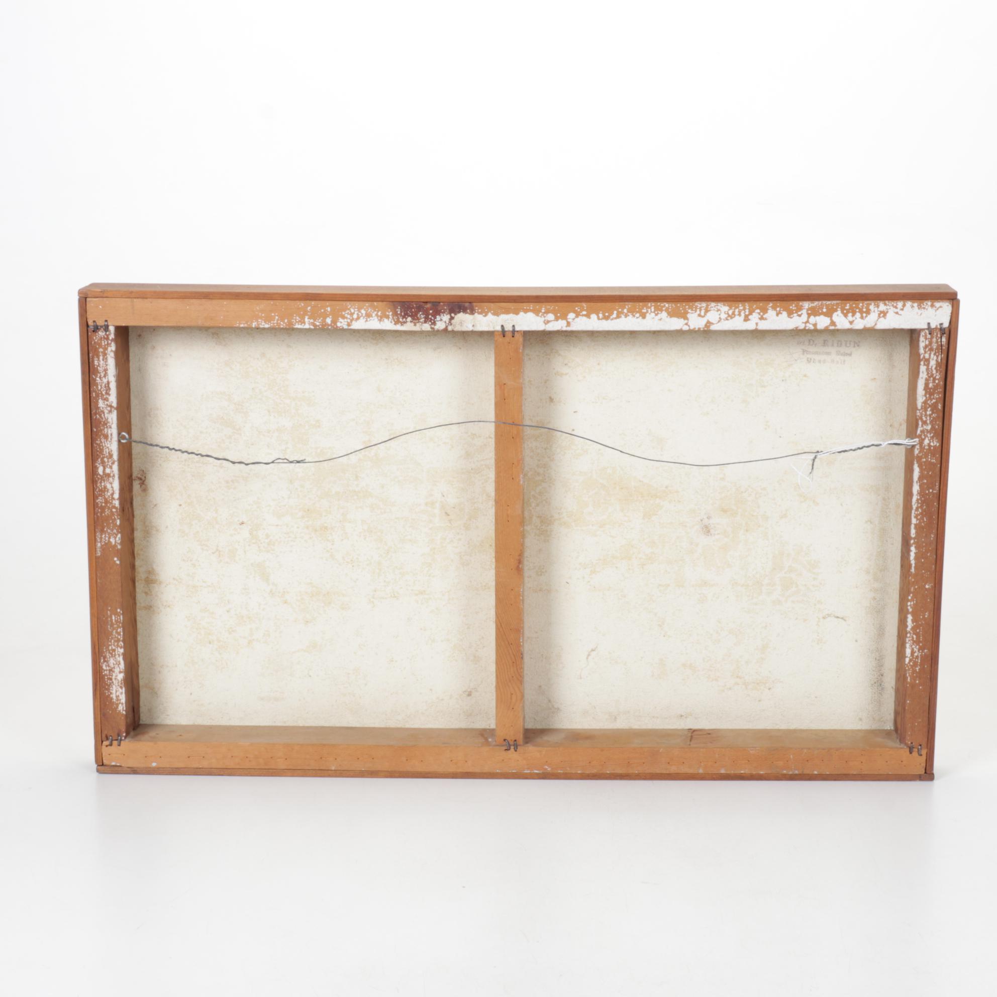 Balinese Kamasan Style Painting of Village Celebration and Shrines