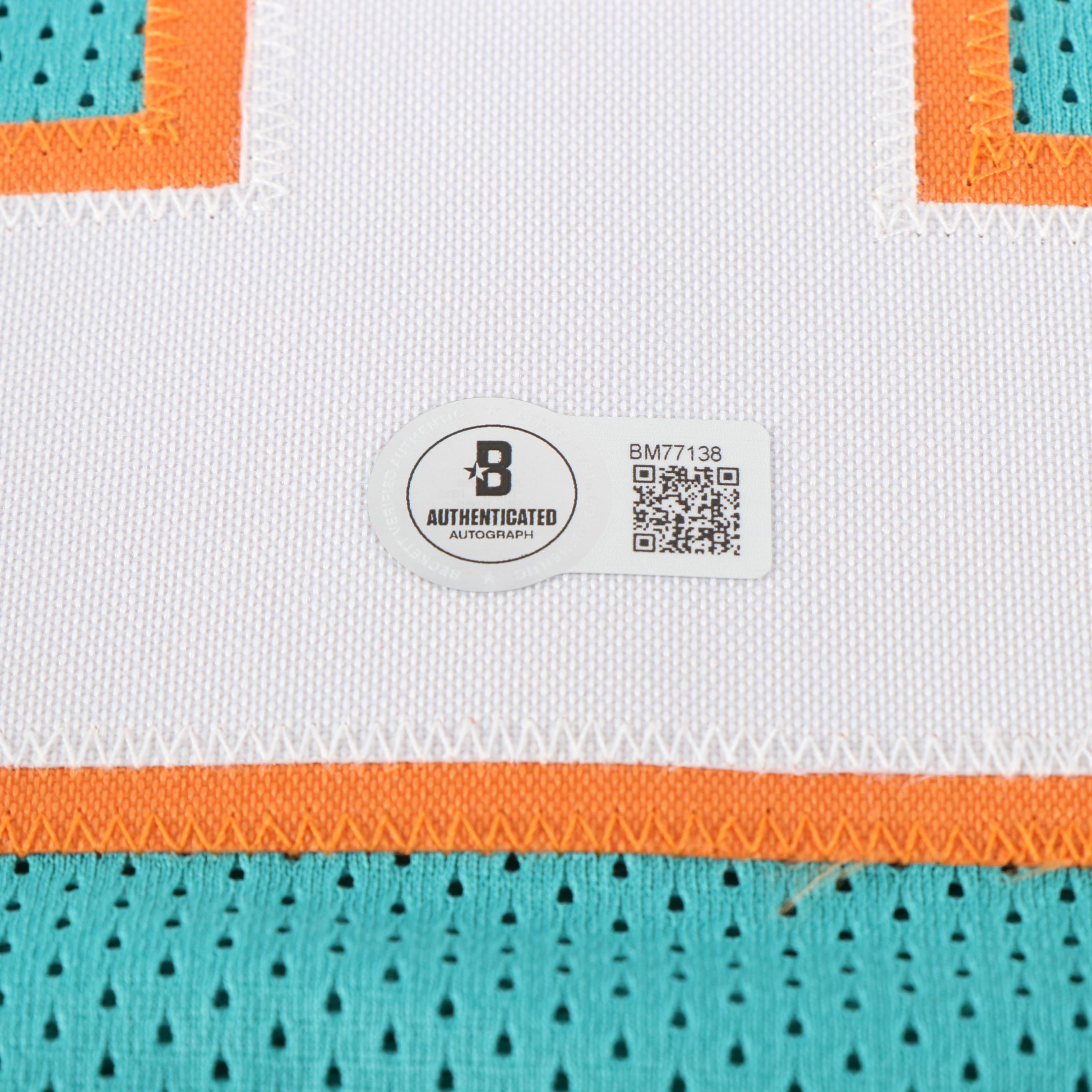 Dan Marino Signed Miami Dolphins Football Jersey, Beckett