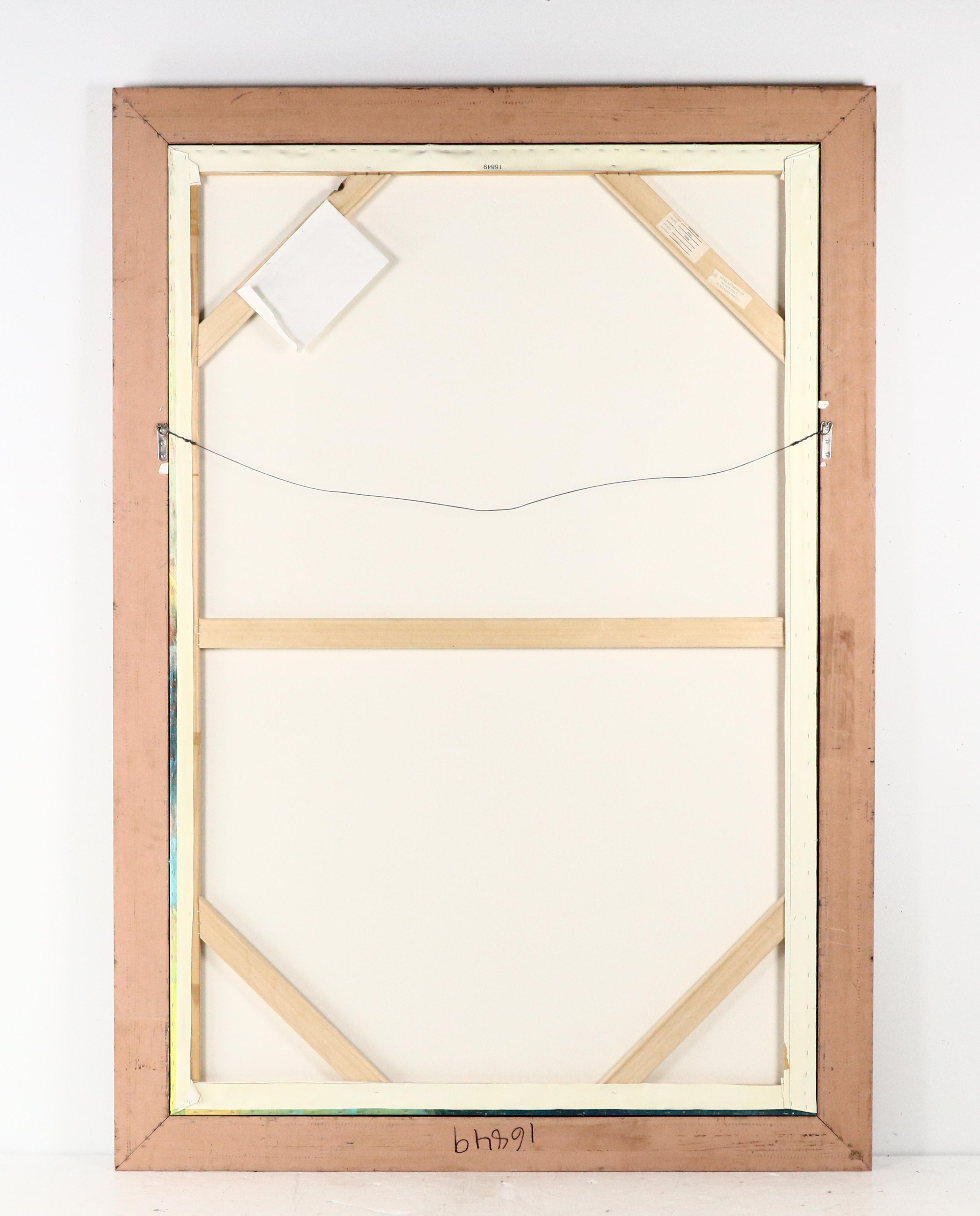 Albert Pyne Abstract Embellished Giclée "In Reason," 21st Century