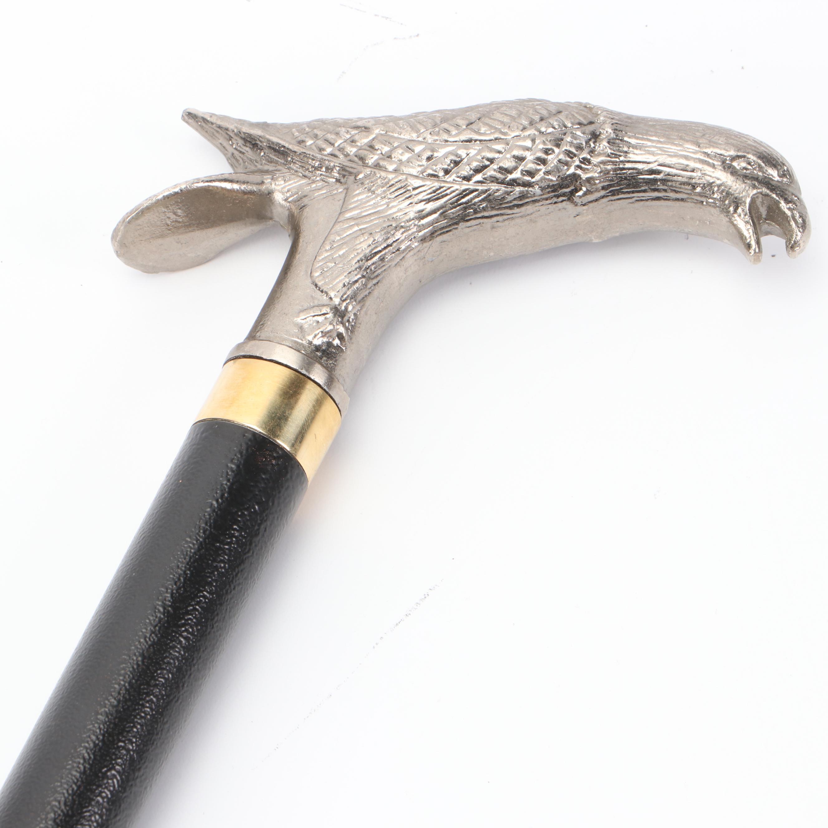 Hawk Handled Sword Cane