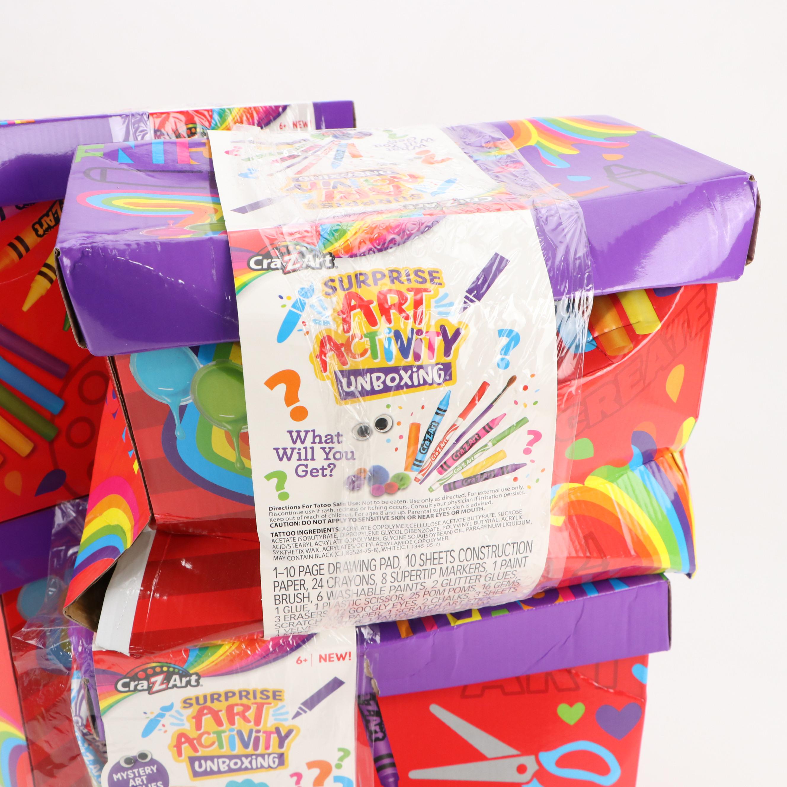 Cra-Z-Art Surprise Art Activity Unboxing Kits