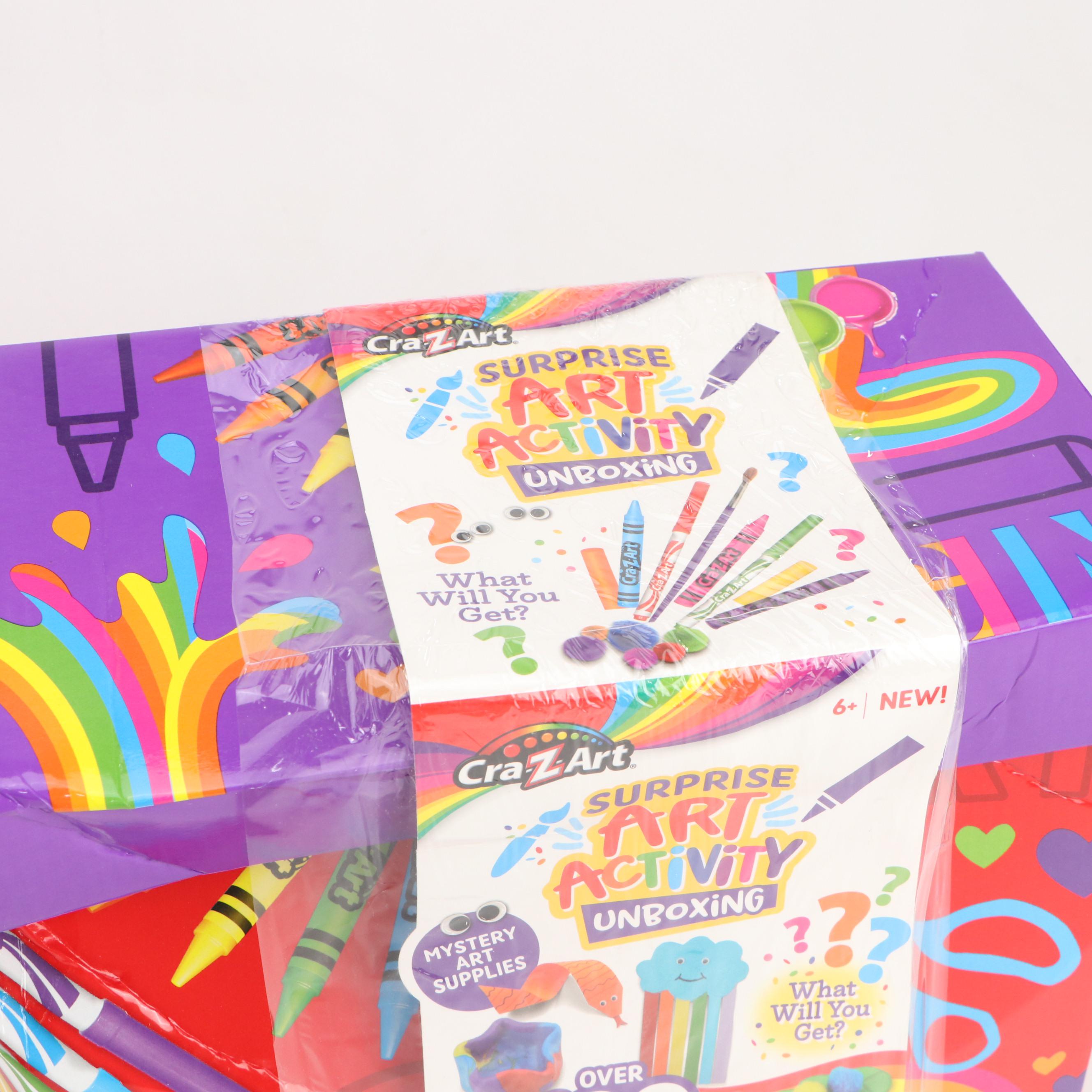 Cra-Z-Art Surprise Art Activity Unboxing Kits
