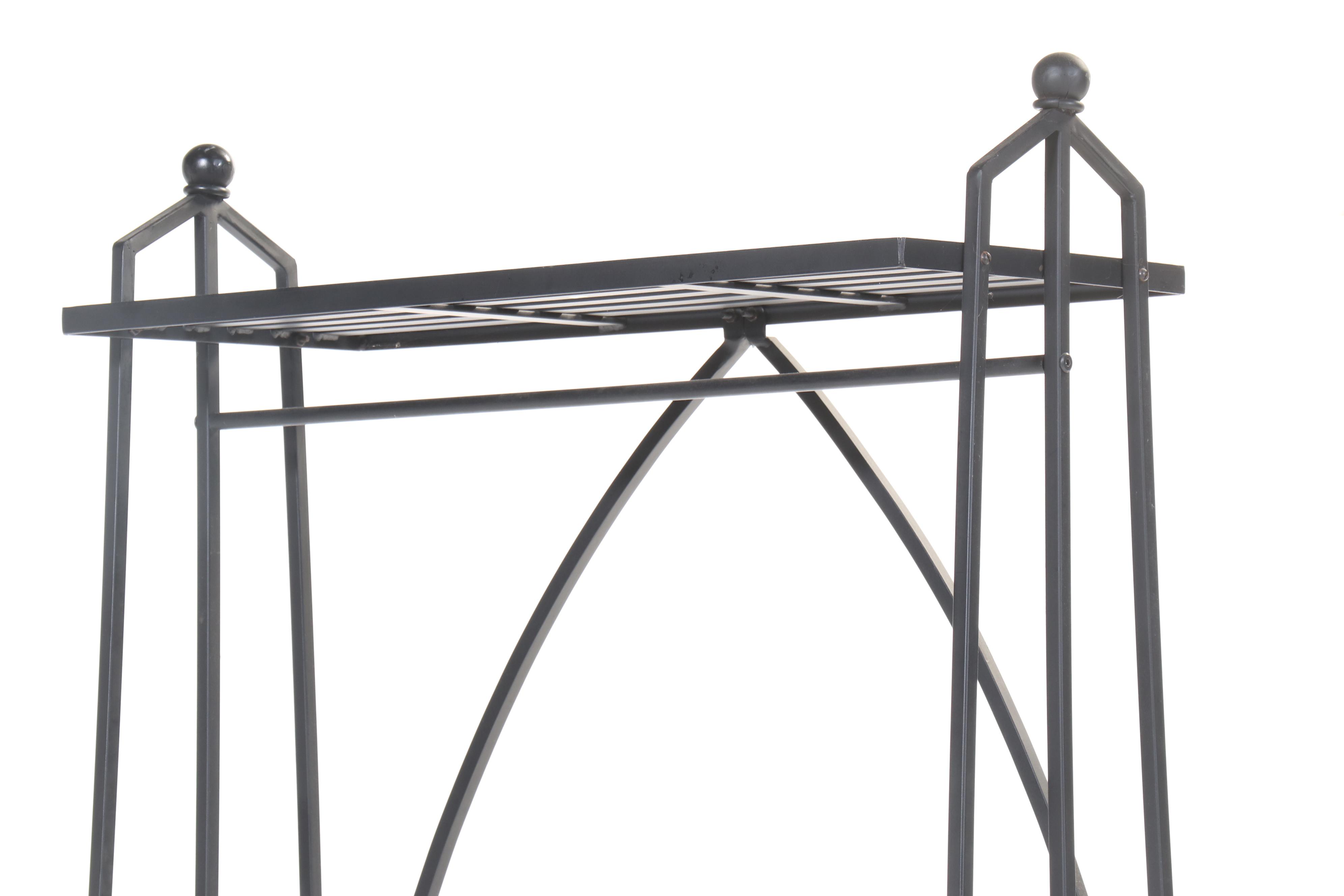 Art Deco Style Metal Coat Stand