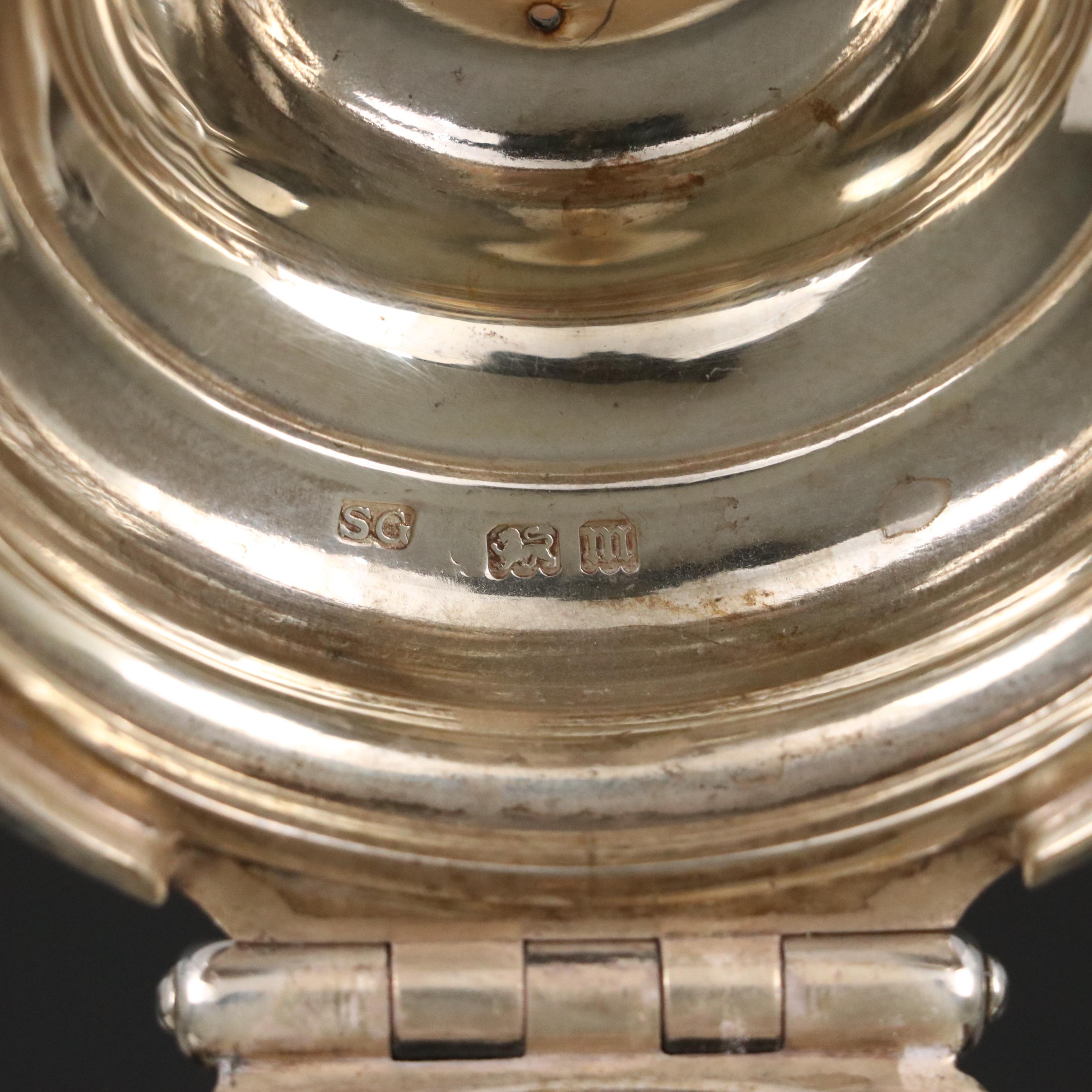 Gorham "Plymouth" Sterling Silver Creamer and Garrard & Co Coffee Pot