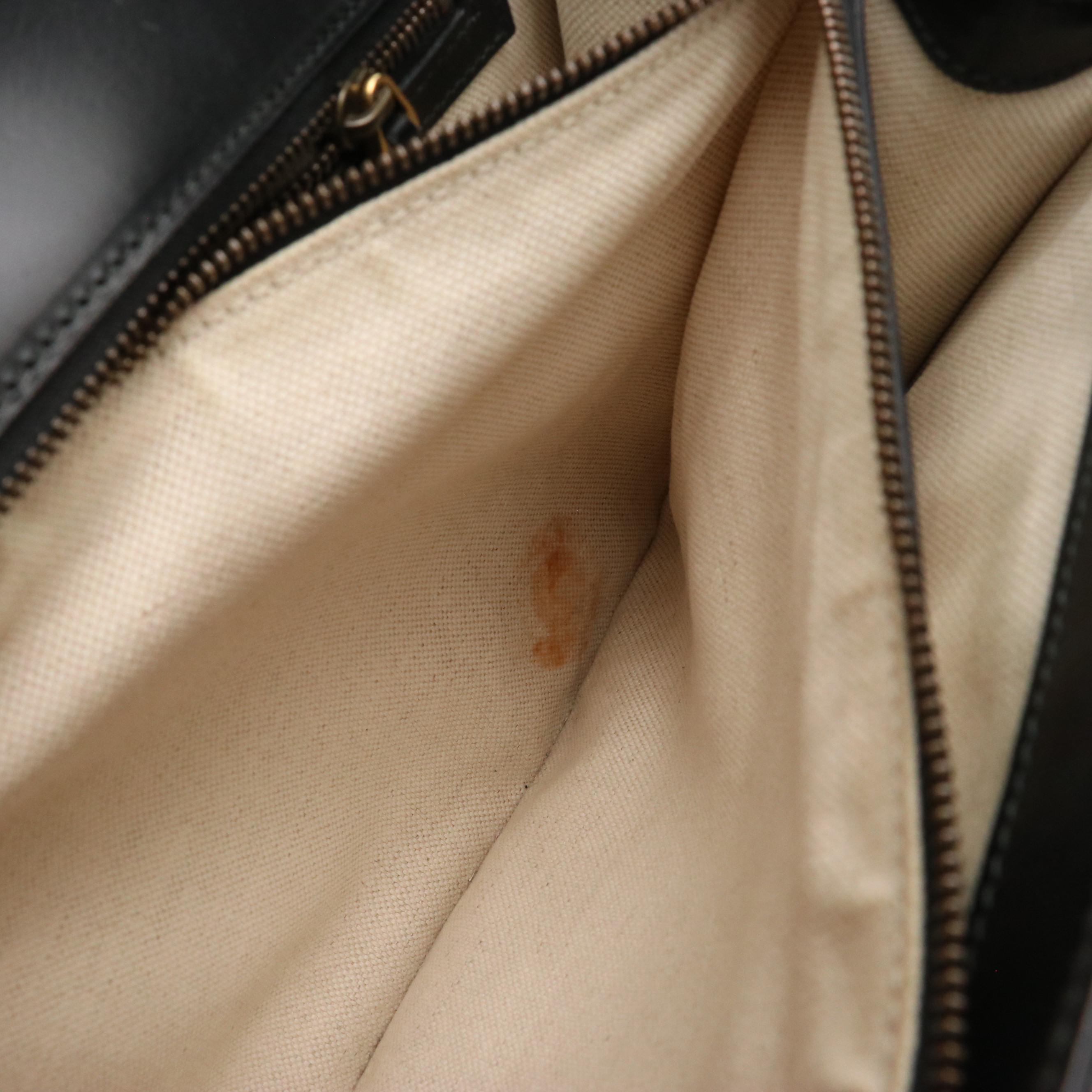 Gucci Web Heart GG Marmont Chain Leather Front-Flap Shoulder Bag