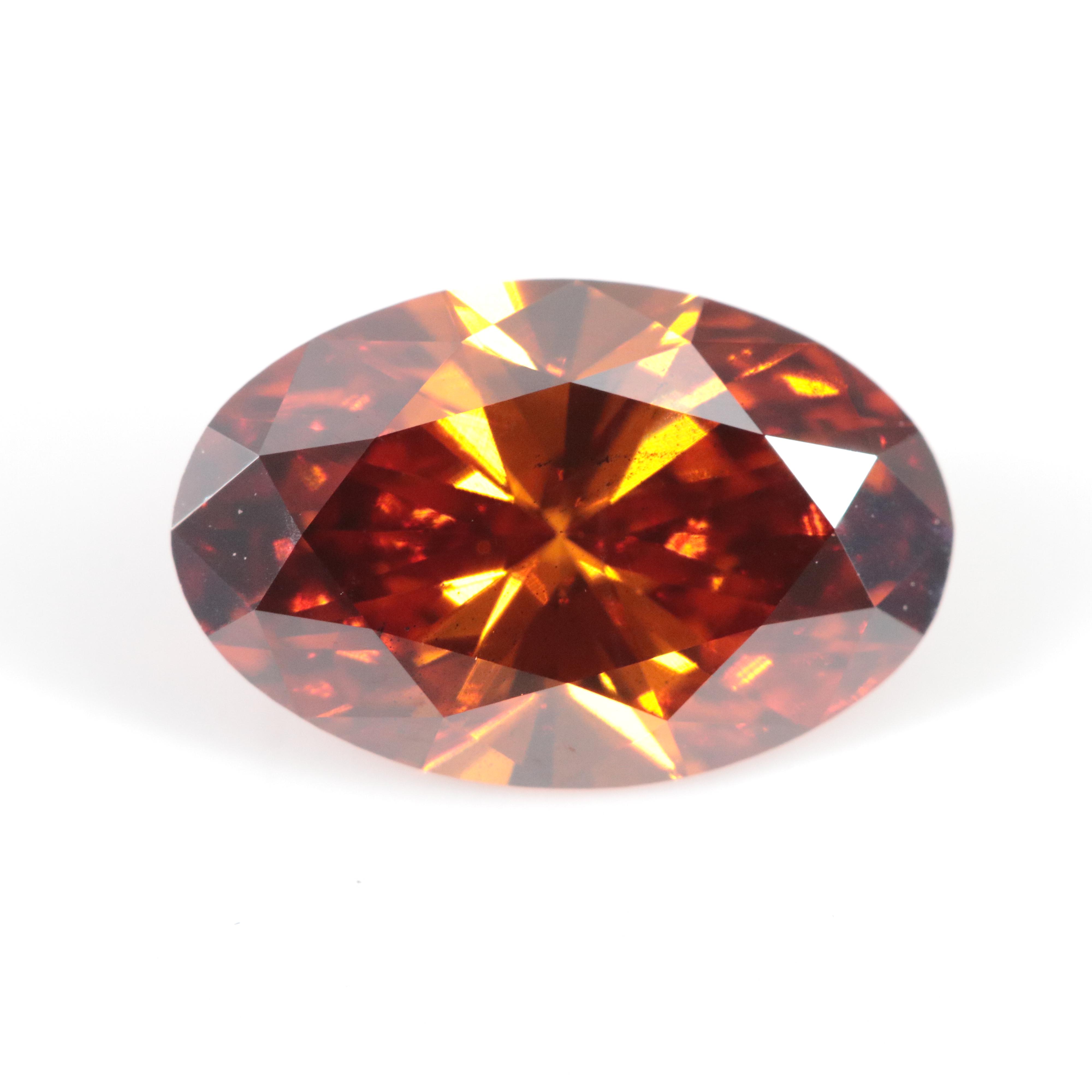 Loose 2.06 CT Lab Grown Fancy Diamond