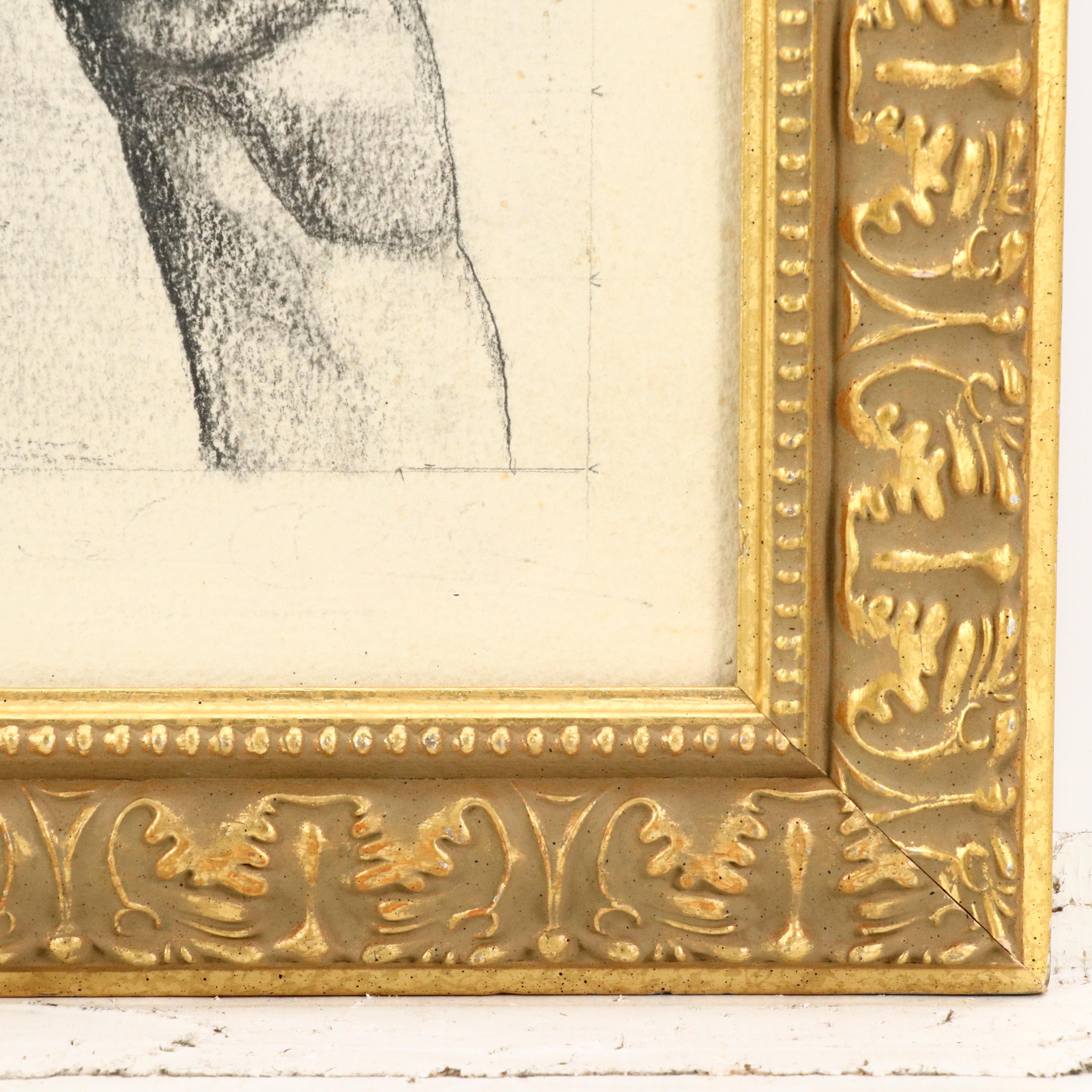 Portrait Graphite Drawing of Two Young Boys