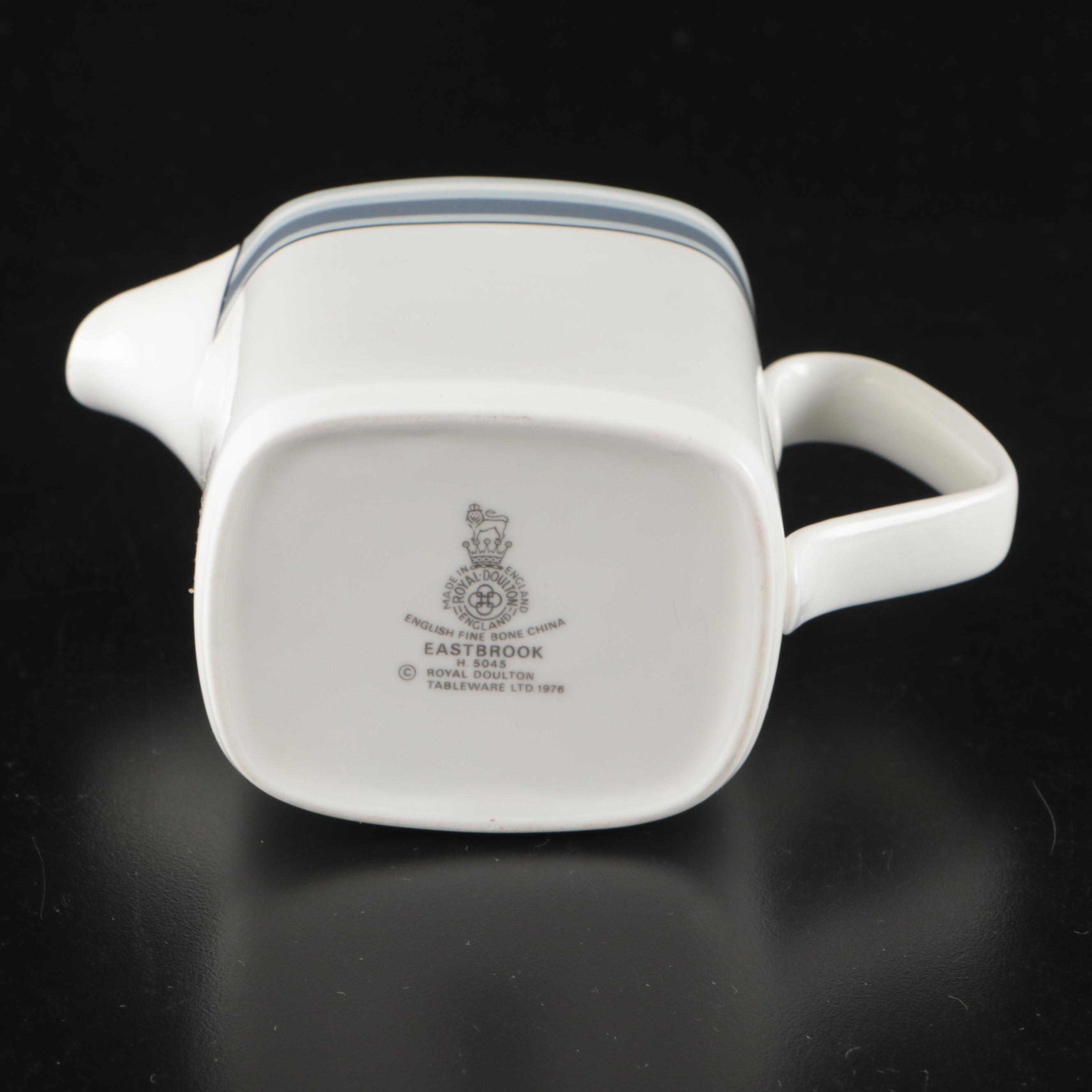 Royal Doulton "Eastbrook" Bone China Dinnerware and Serving Pieces, 1976-1984