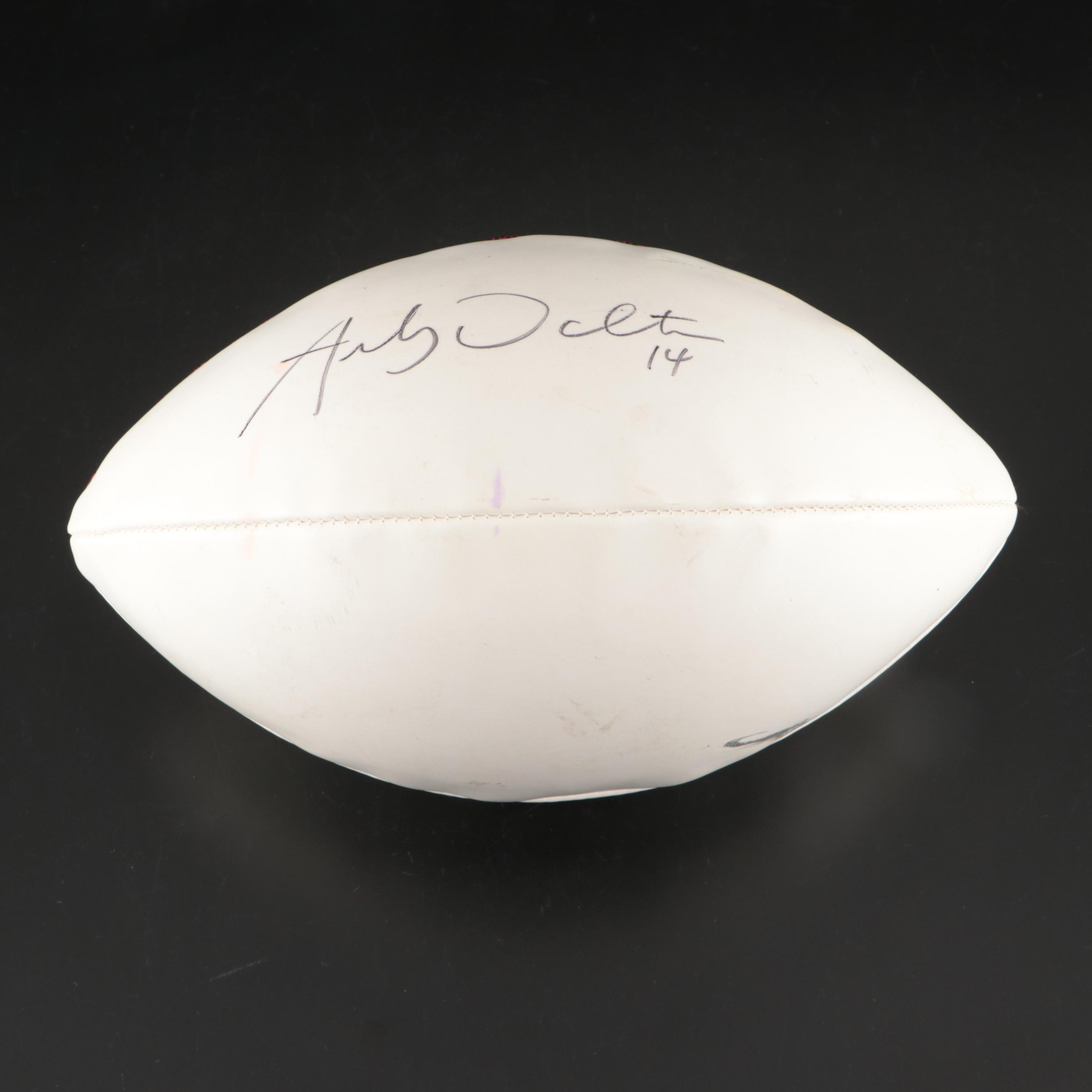 Andy Dalton Signed Wilson "The Duke" NFL Football