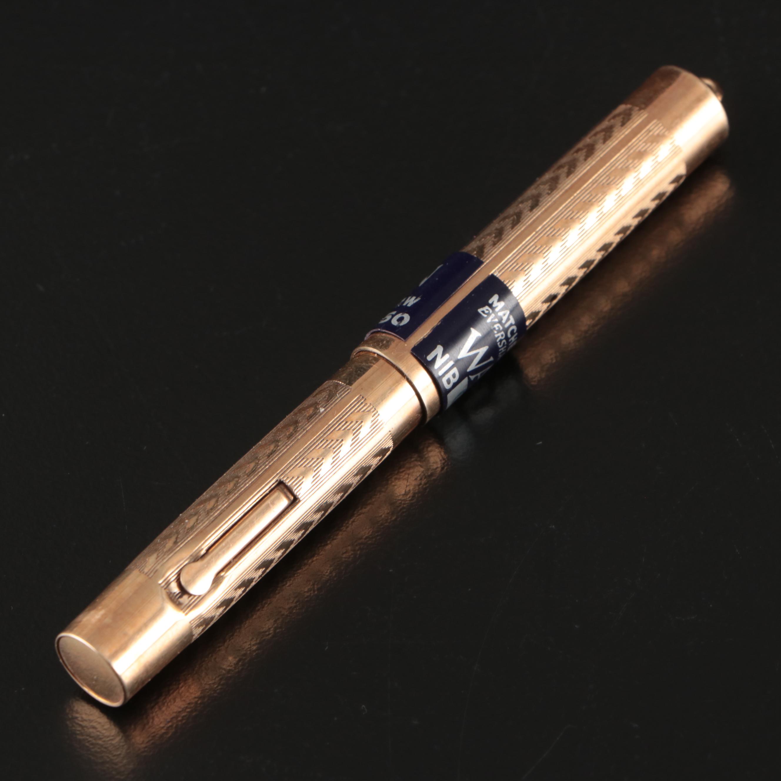 Wahl No. 321 Gold-Filled Fountain Pen with 14K Gold Nib